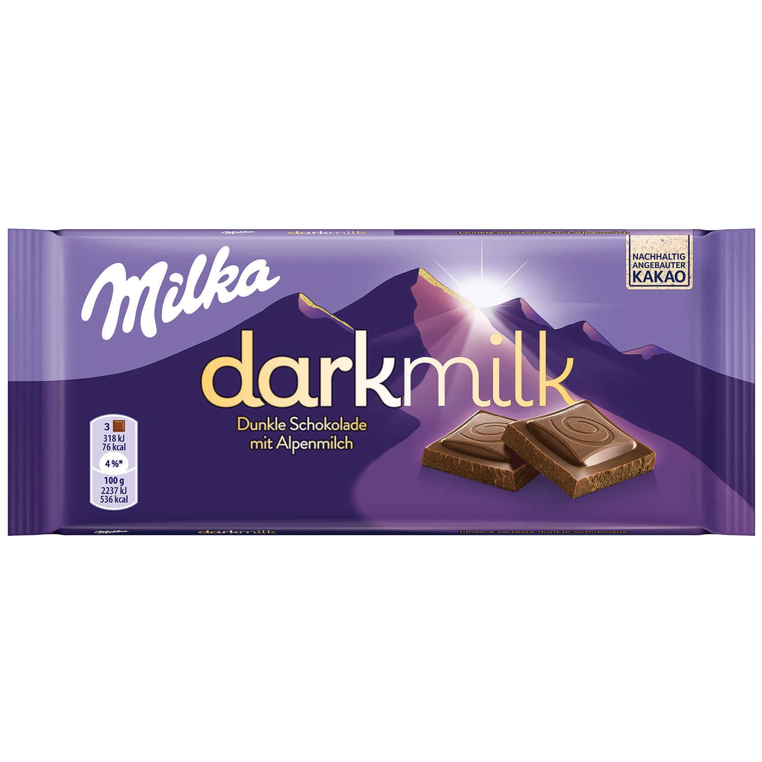 MILKA DARKMILK 46% MILCH 85G TF