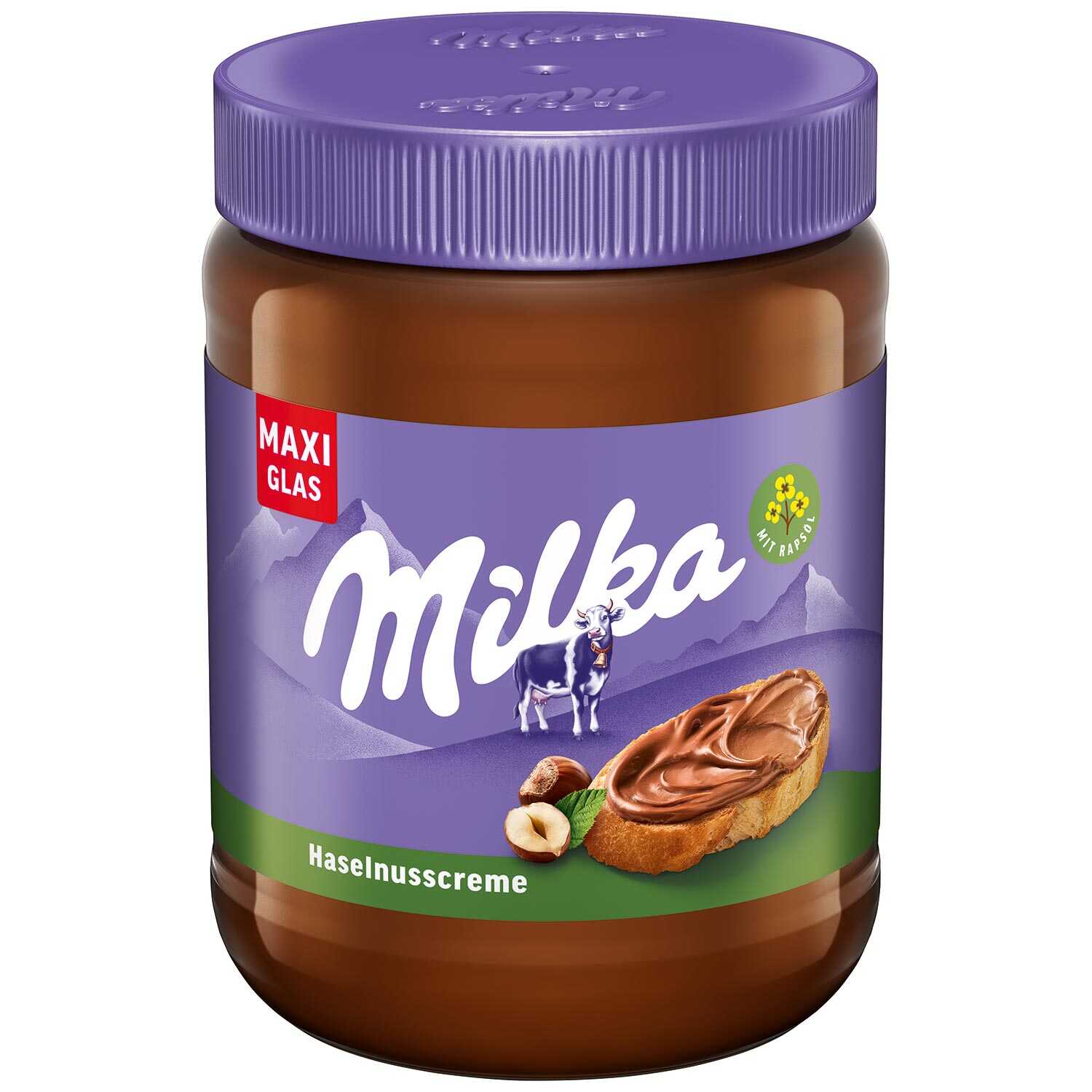 MILKA HASELNUSSCREME 600G GL