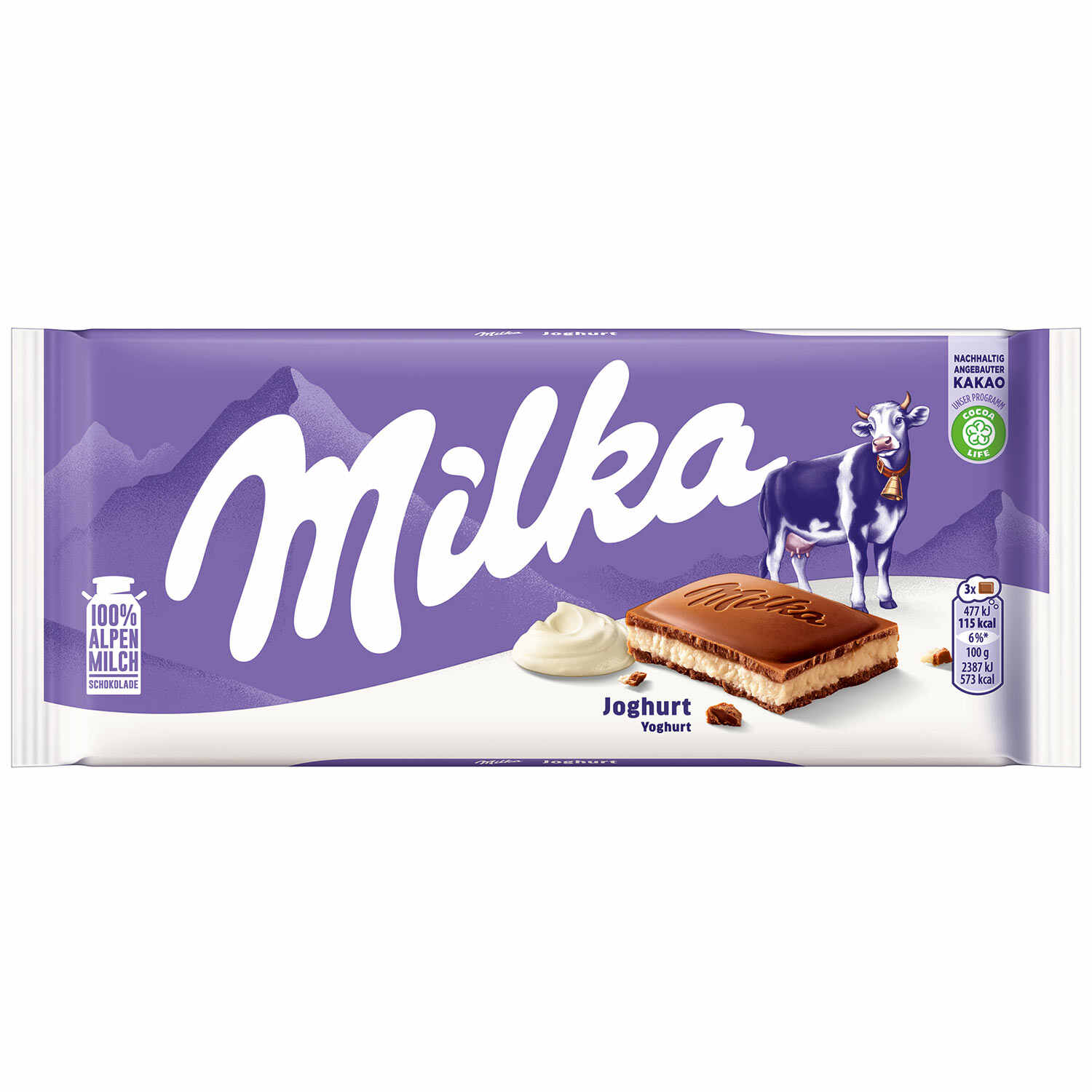 MILKA JOGHURT SCHOKOLADE 100G TF