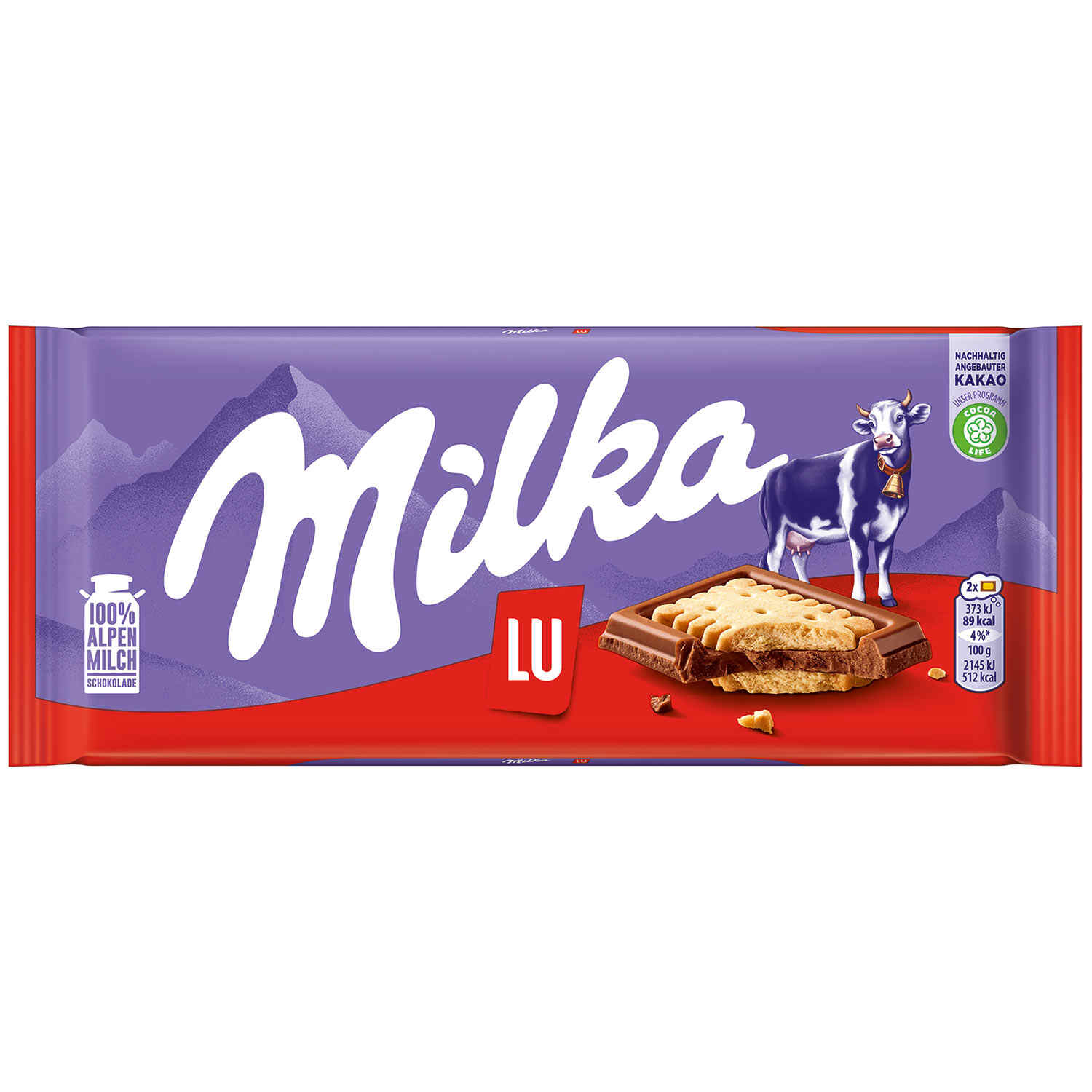 MILKA ALPENMILCH & LU 87G TF