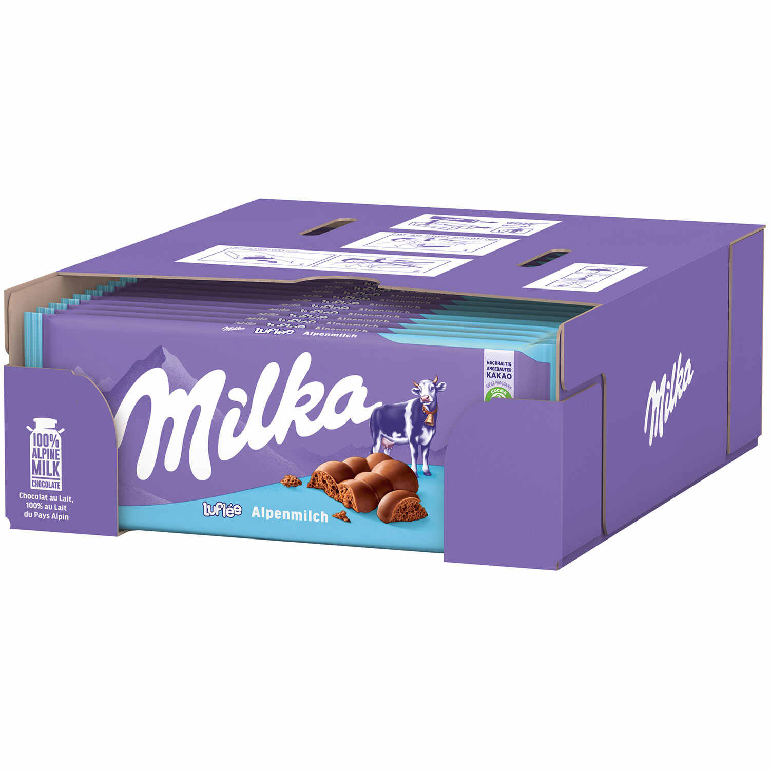 MILKA LUFLEE 100G TF
