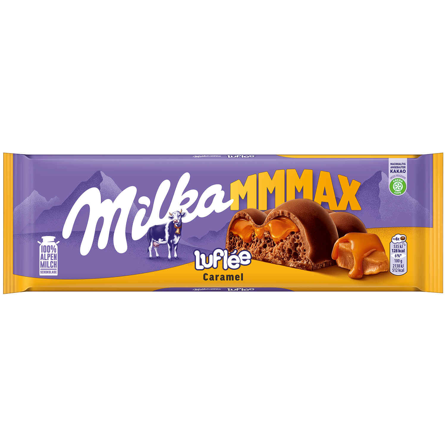 MILKA LUFLEE CARAMEL 250G TF