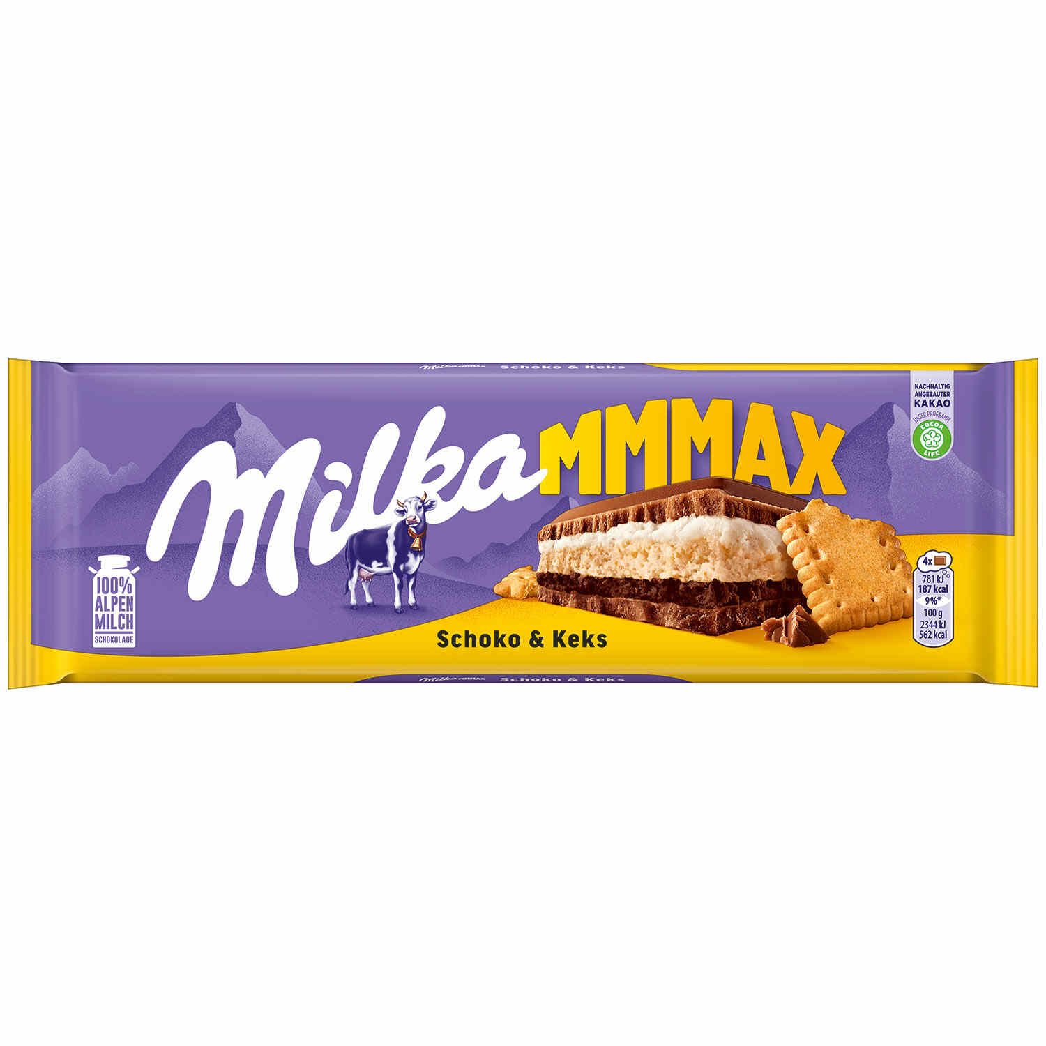 MILKA SCHOKO&KEKS 300G TF