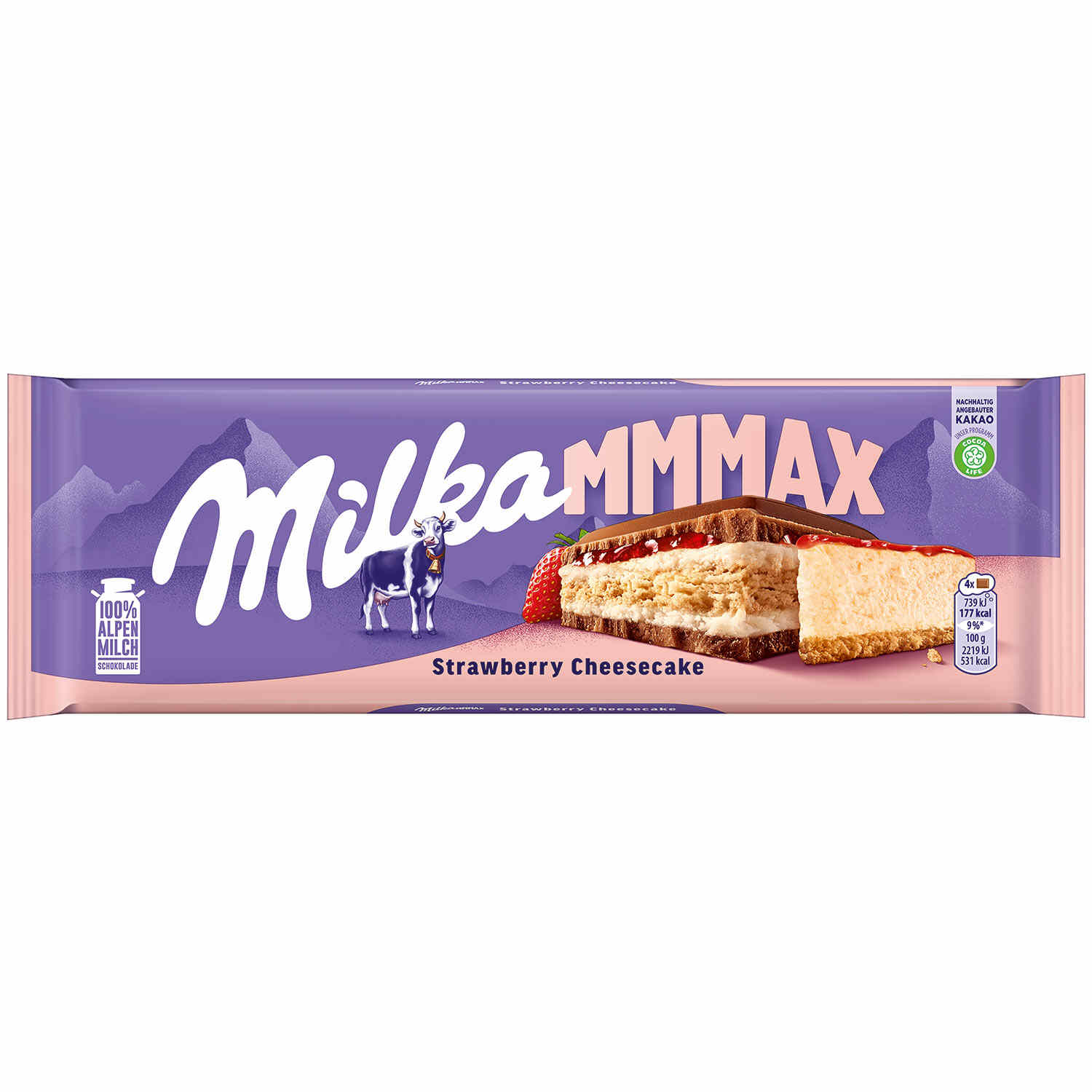 MILKA STRAWBERRY CHEESECAKE 300G TF