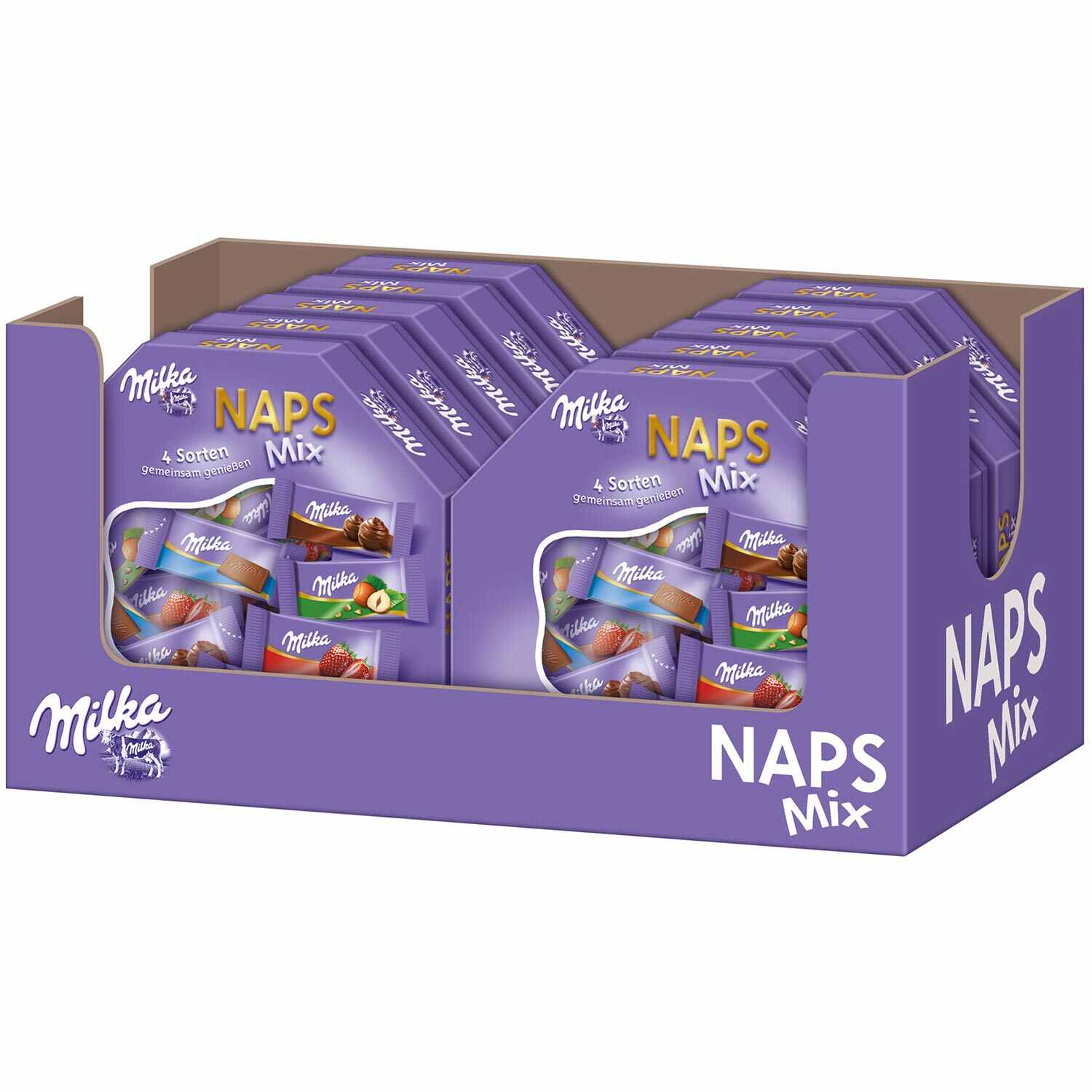 MILKA NAPS MIX 138G BT