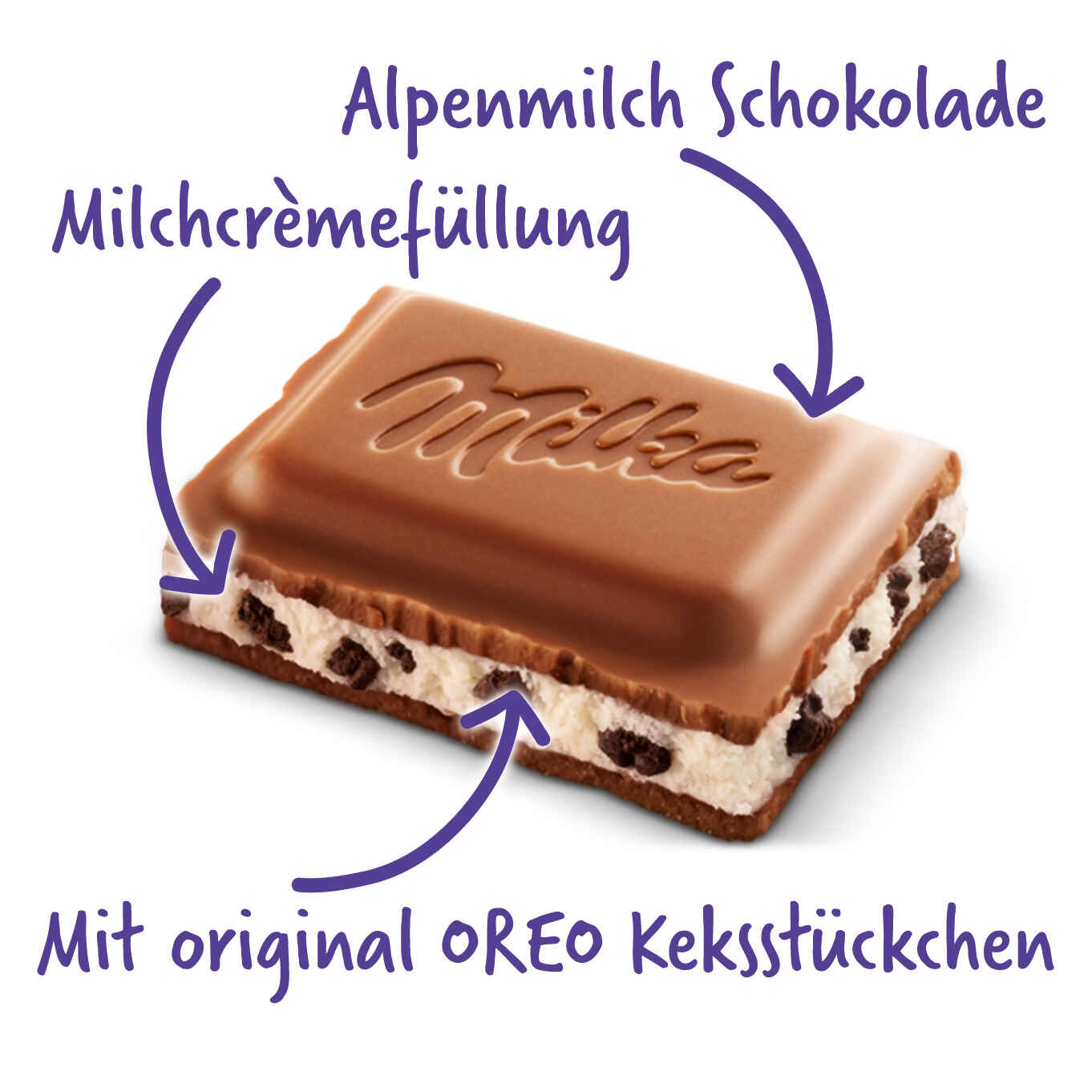 MILKA SCHOKO MIT OREO 100G TF