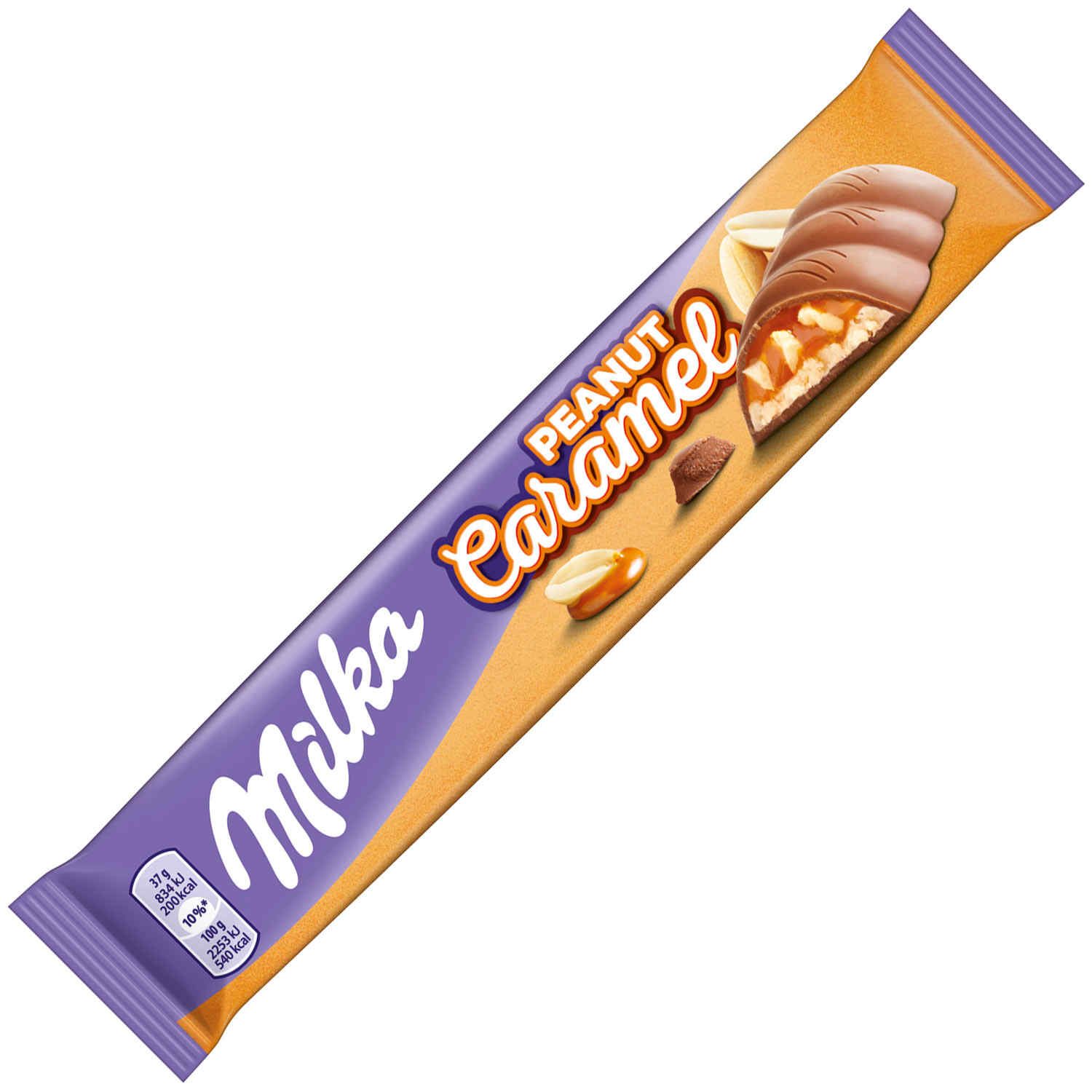 MILKA RIEGEL PEANUT&CARAMEL 5X37G PK