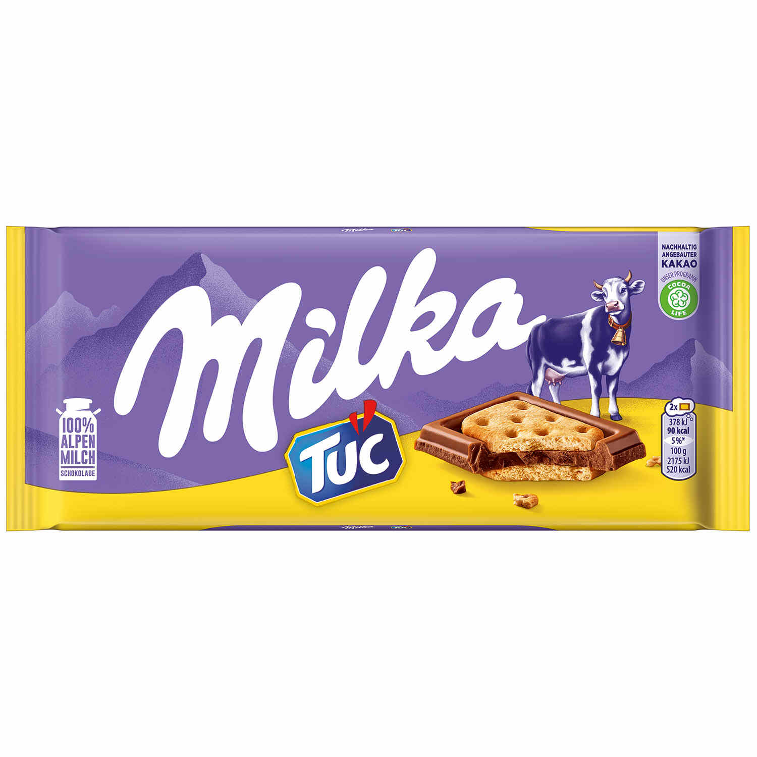 MILKA ALPENMILCH & TUC 87G TF