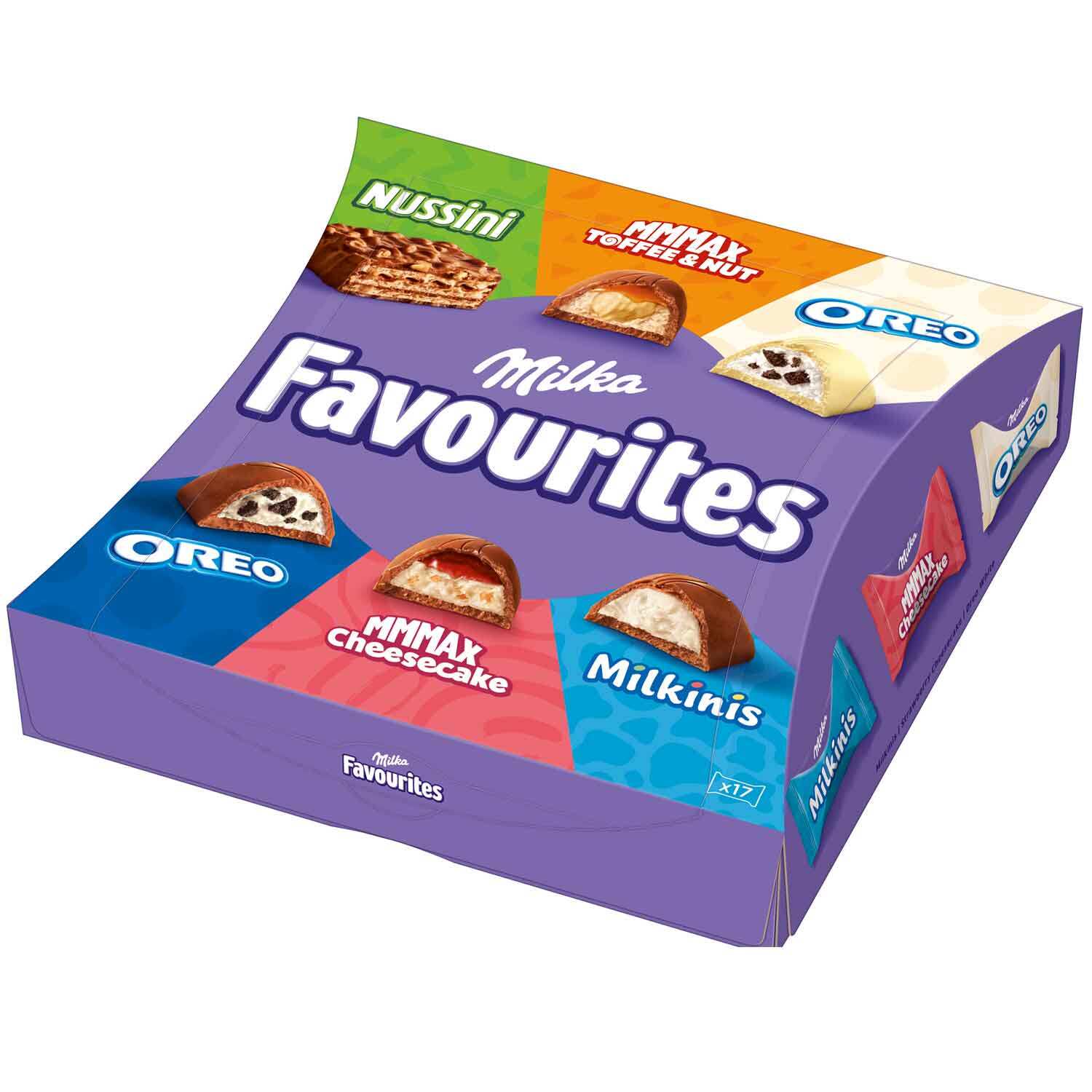 MILKA ZARTE MOMENTE FAVOURIT 158G PK