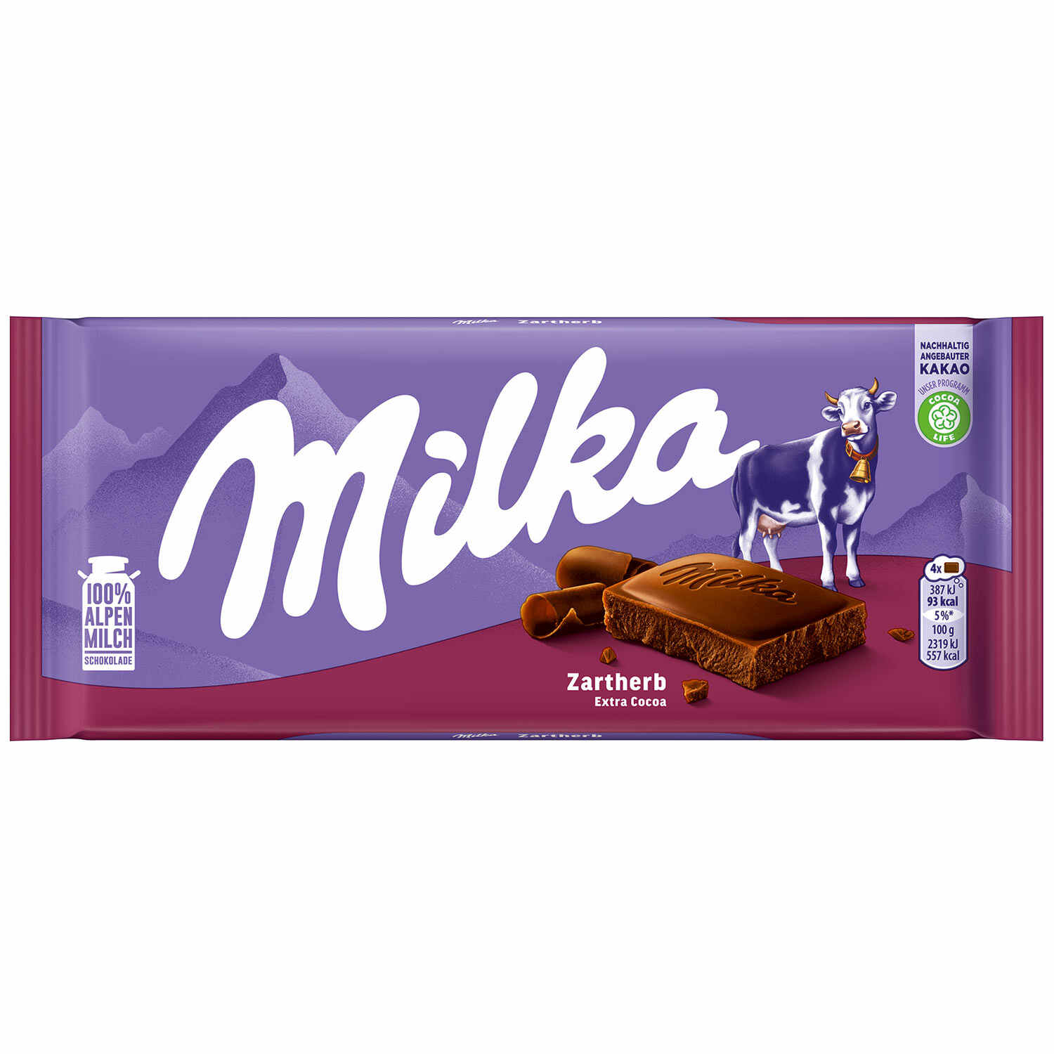 MILKA ZARTHERB SCHOKOLADE 100G TF