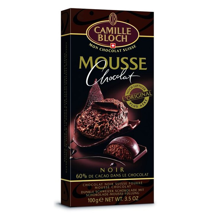 Camille Bloch Mousse Chocolat Noir 100g