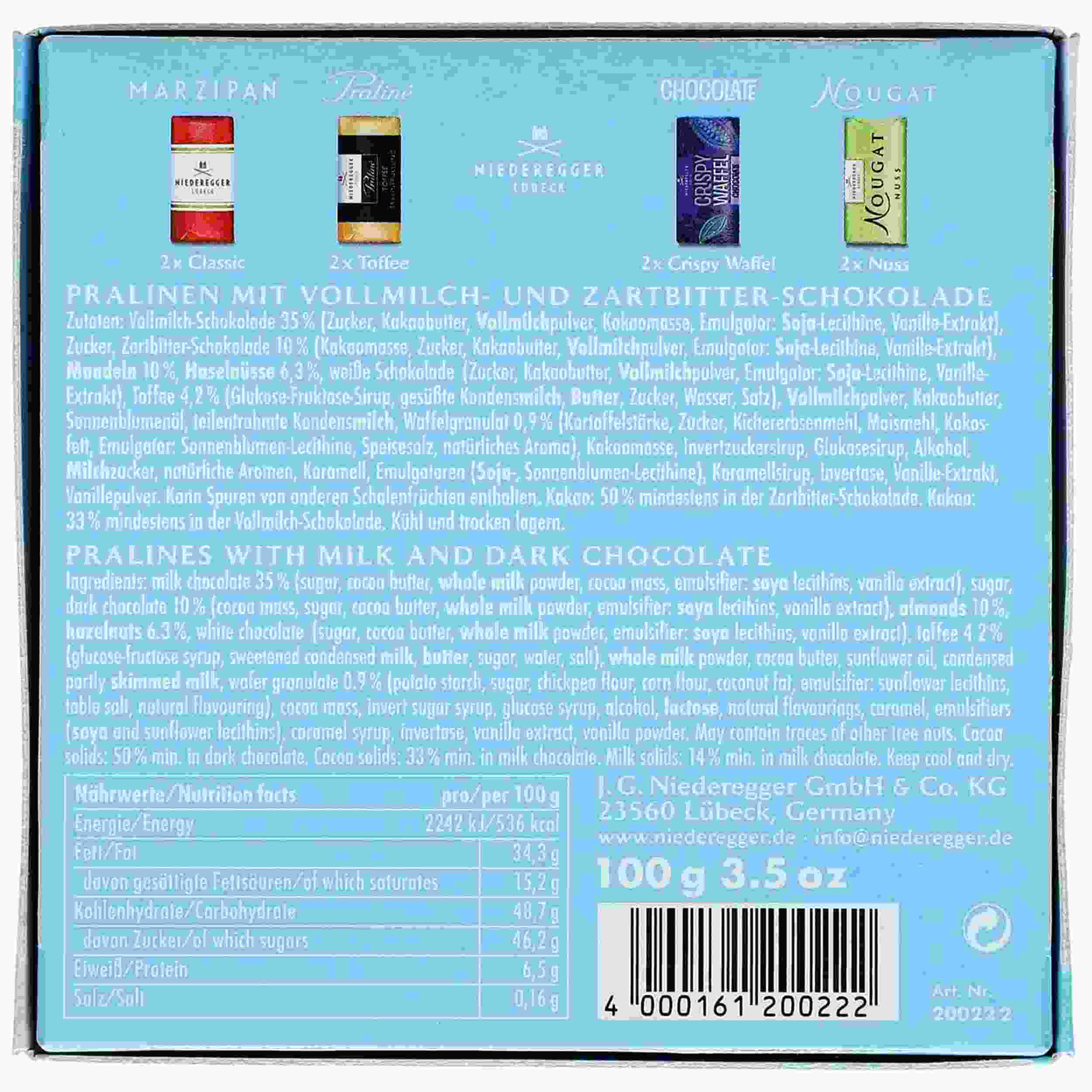 Niederegger Mottopräsent »Cupcake« 100g