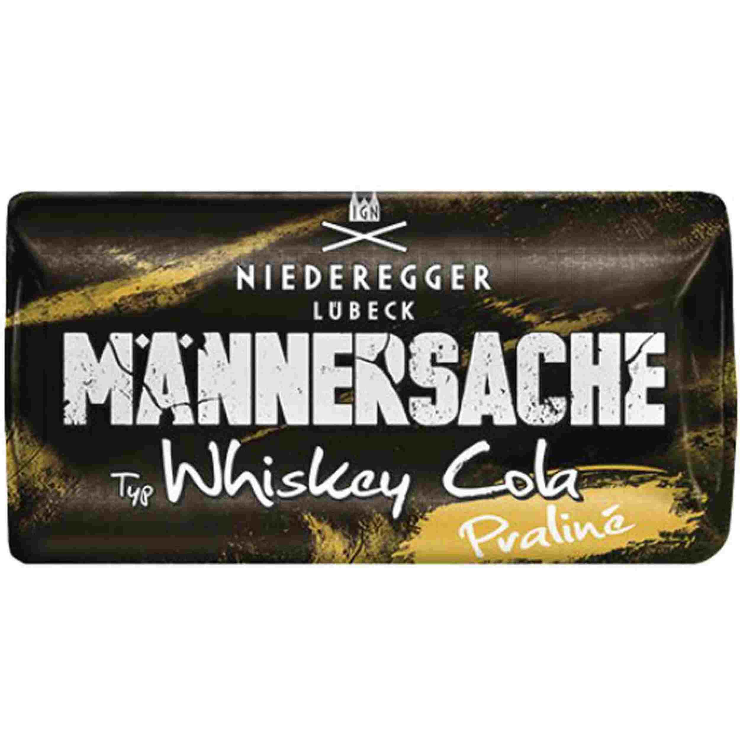 Niederegger Praliné Riegel Whiskey Cola 'Männersache' 50g