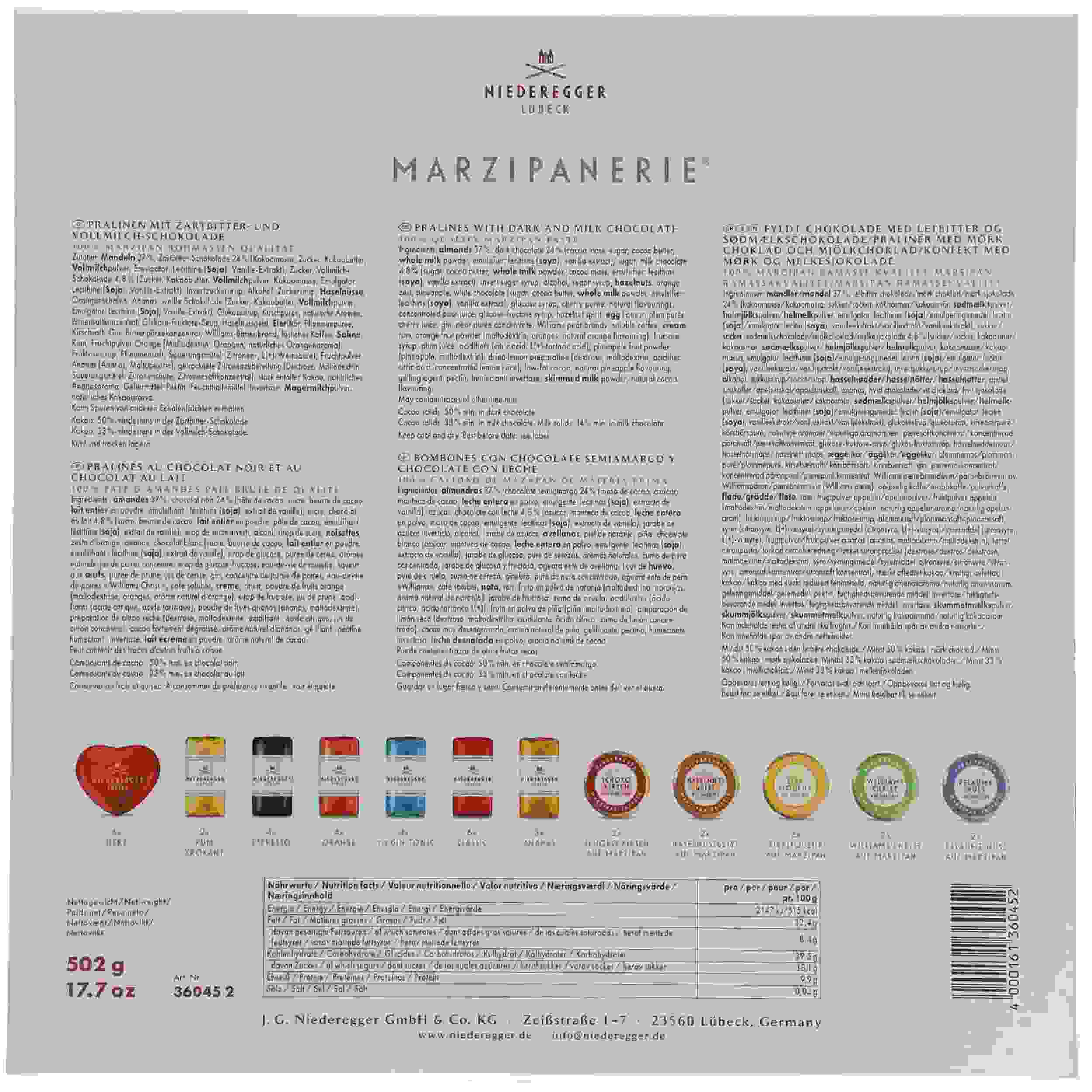 Niederegger Marzipanerie® 502g