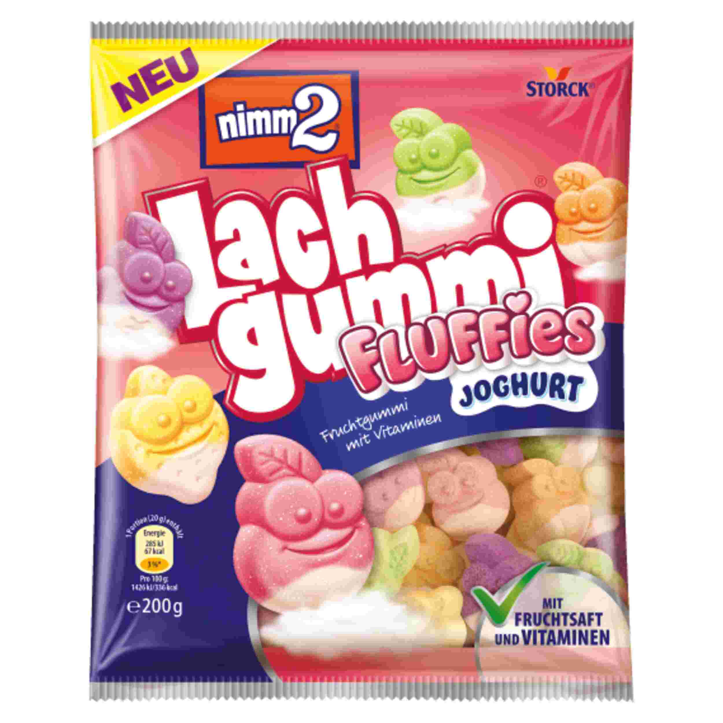 STORCK NIMM2 LACHGUMMI FLUFFI 200G BT