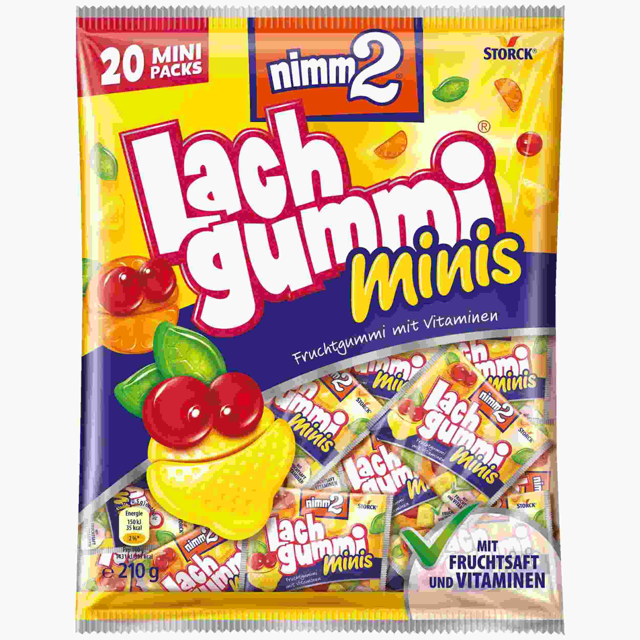 STORCK LACHGUMMI MINI 20ER 210G BT