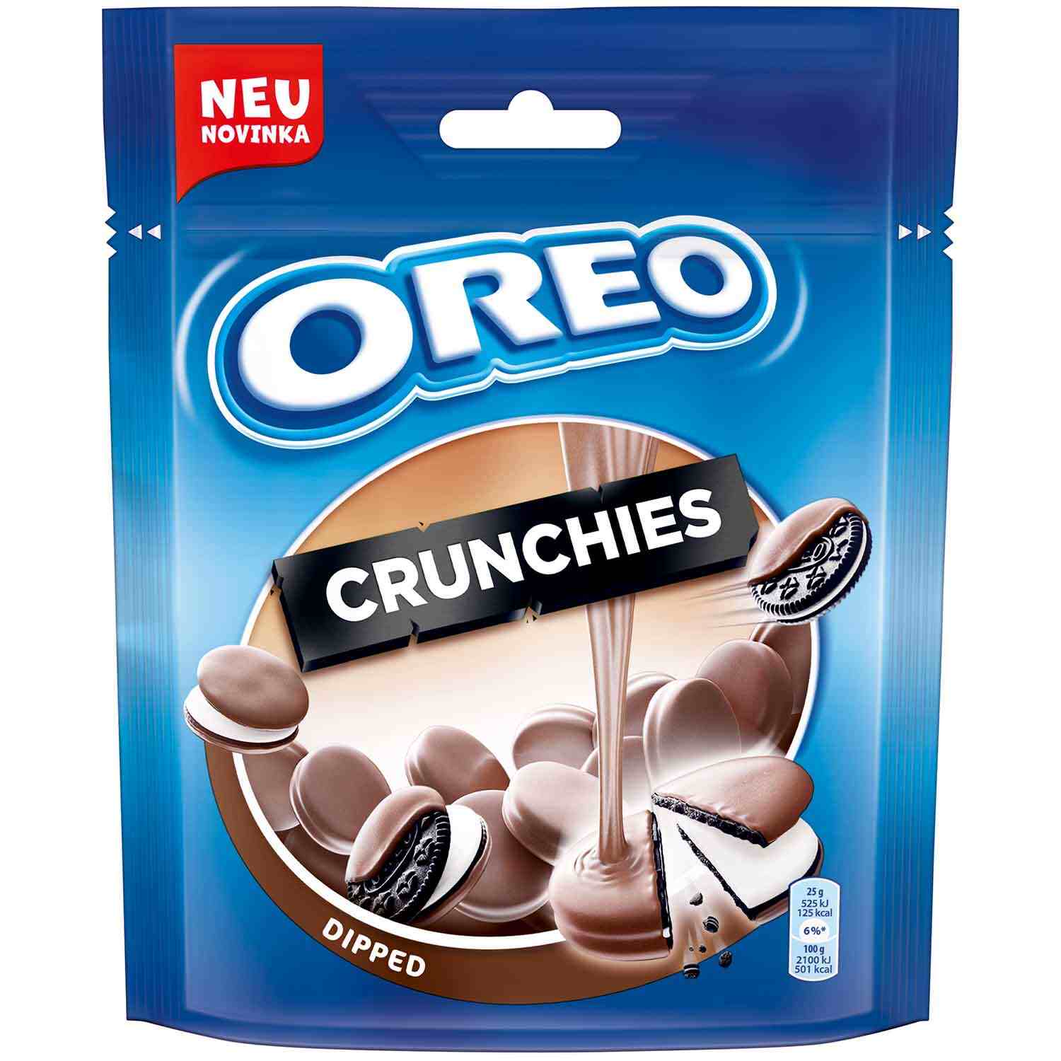 OREO CRUNCHIES CHOCO 110G PK