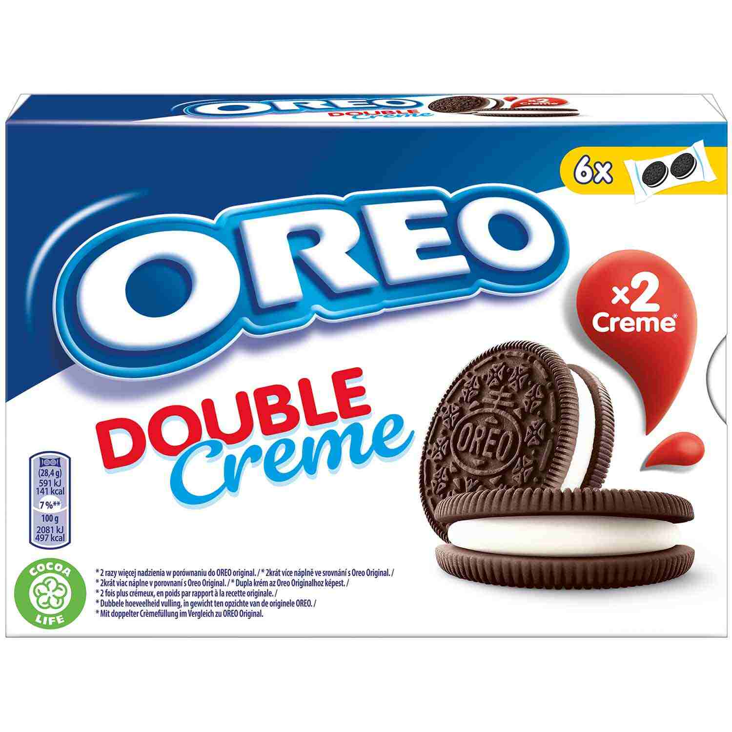 OREO KEKSE DOUBLE STUFF 170G PK