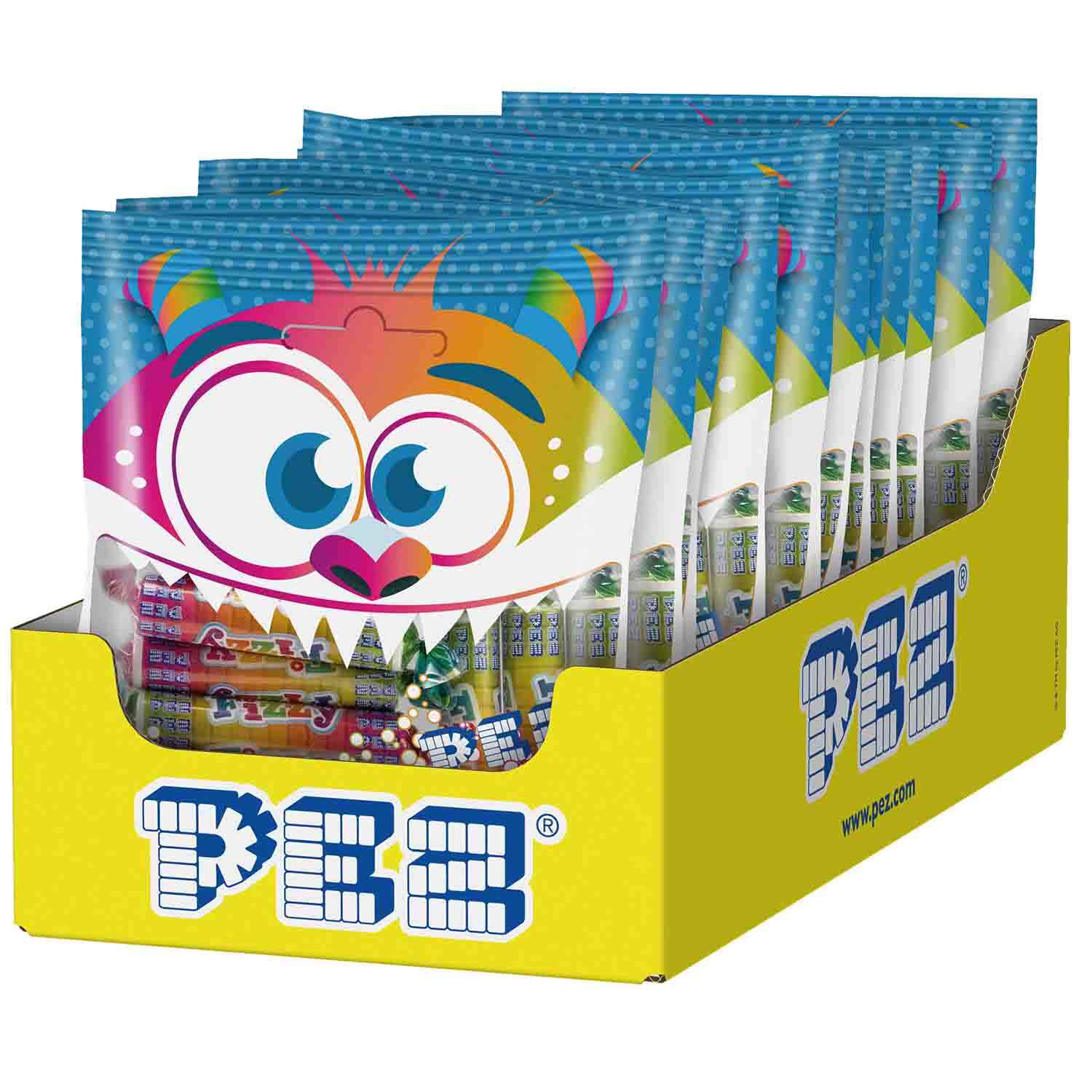 PEZ FIZZY ROLLEN IM BEUTEL, 60G BT