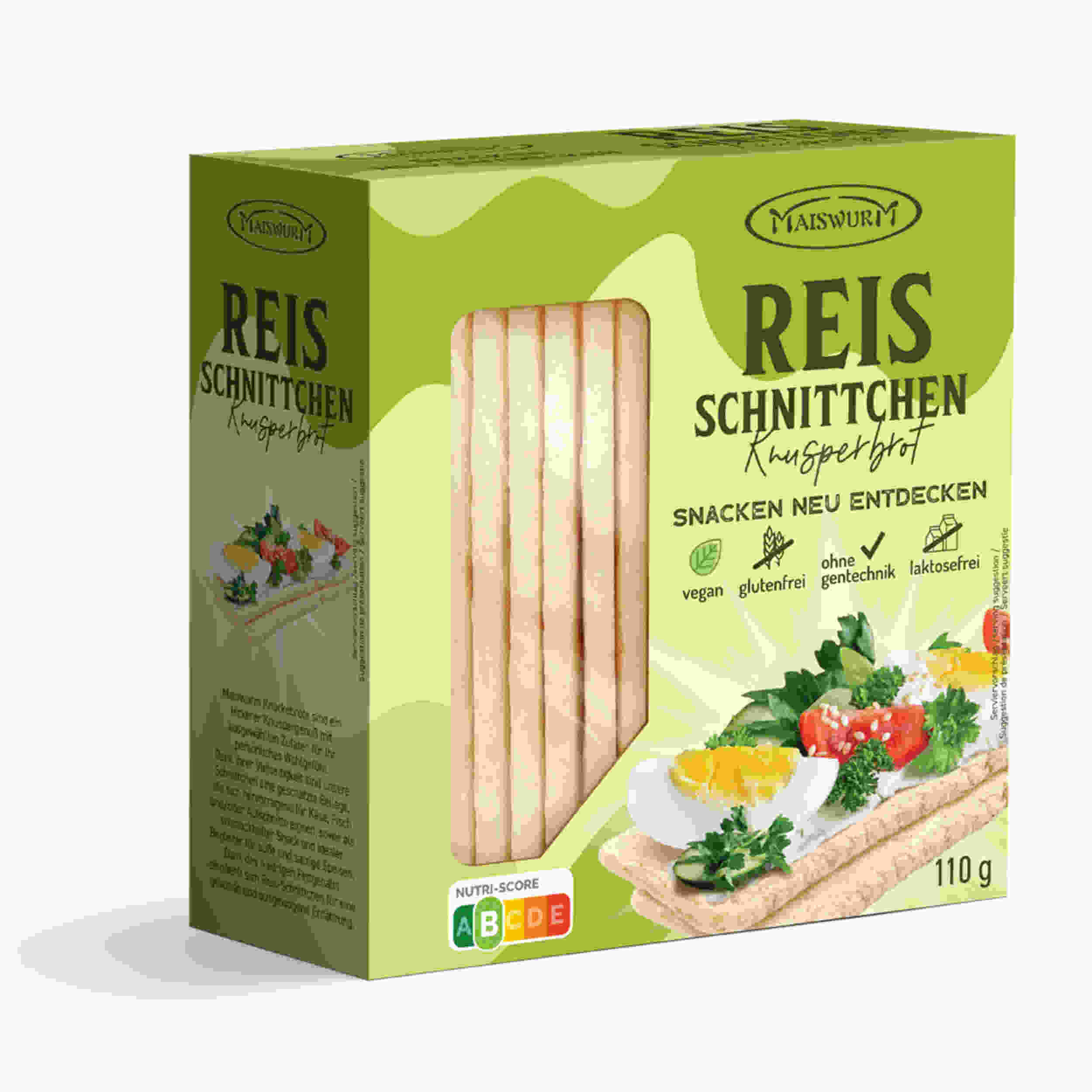 Maiswurm Reis-Schnittchen 110g