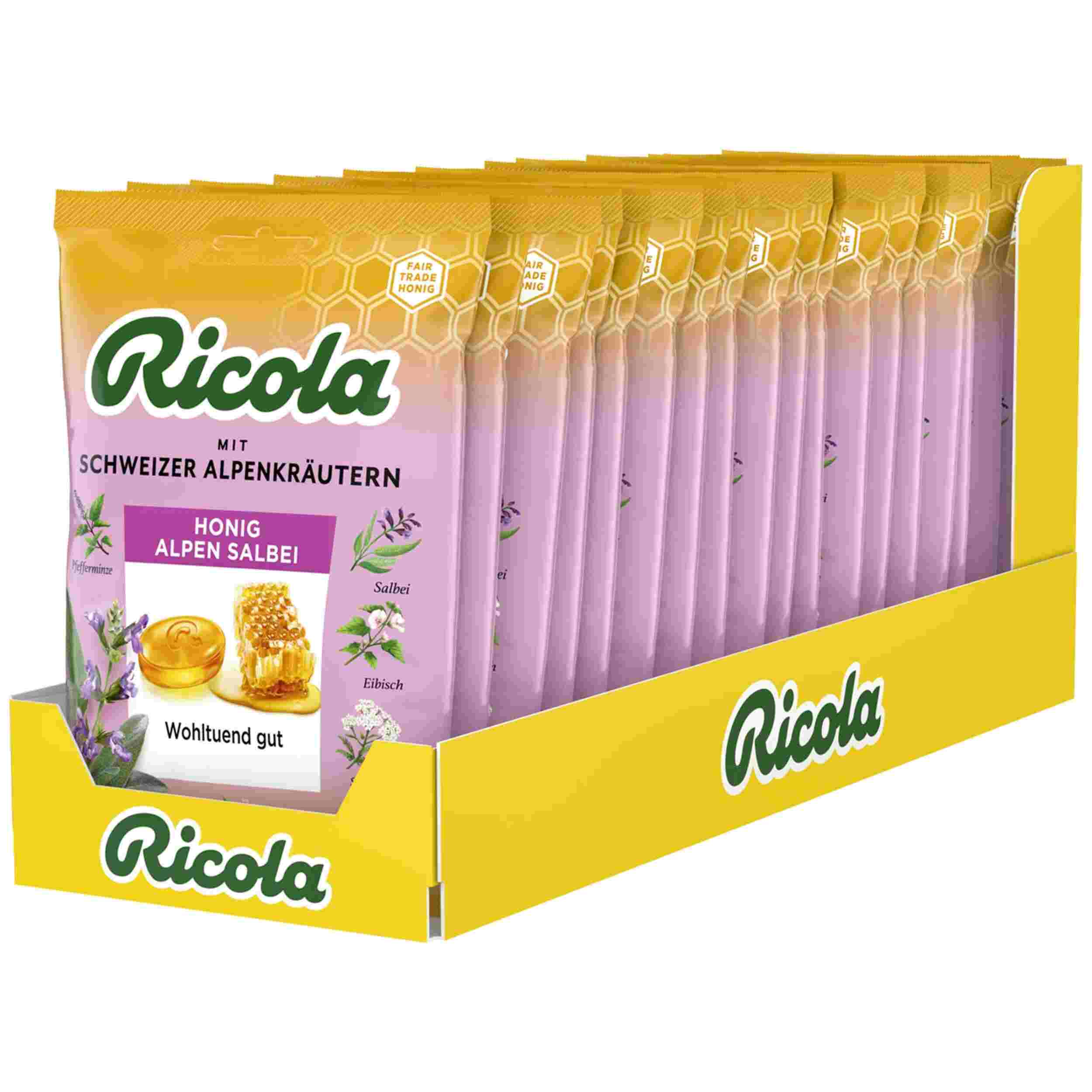 RICOLA HONIG-ALPEN SALB. M-Z. 75G BT