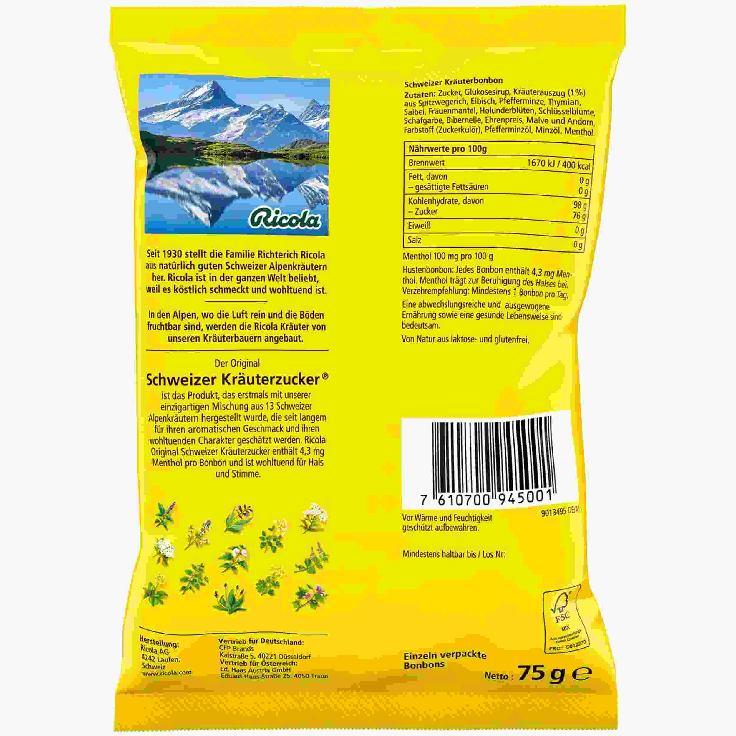 RICOLA SCHW. KRAEUTERZ. M.Z.