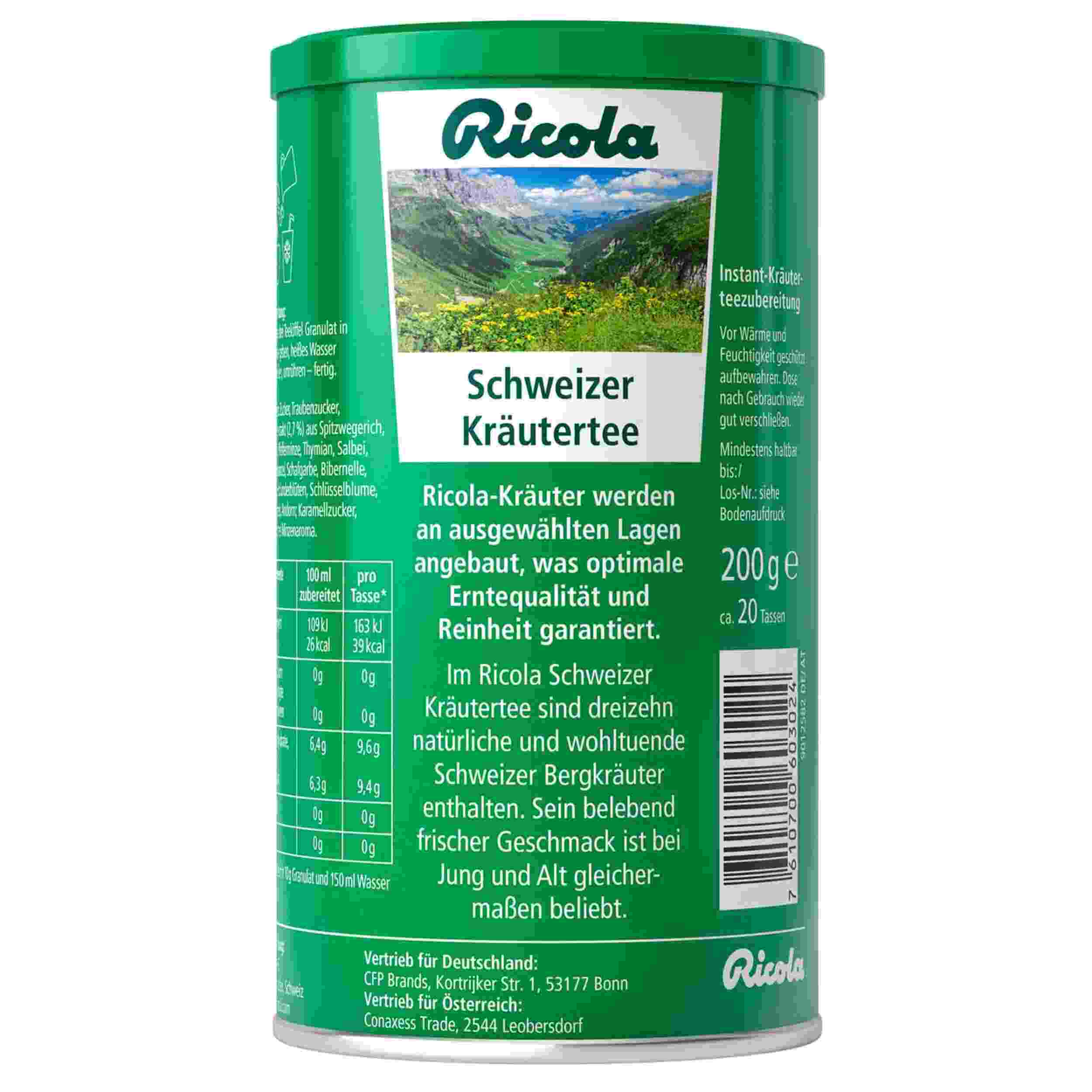 RICOLA SCHWEIZER KRAEUTERTEE 200G DS
