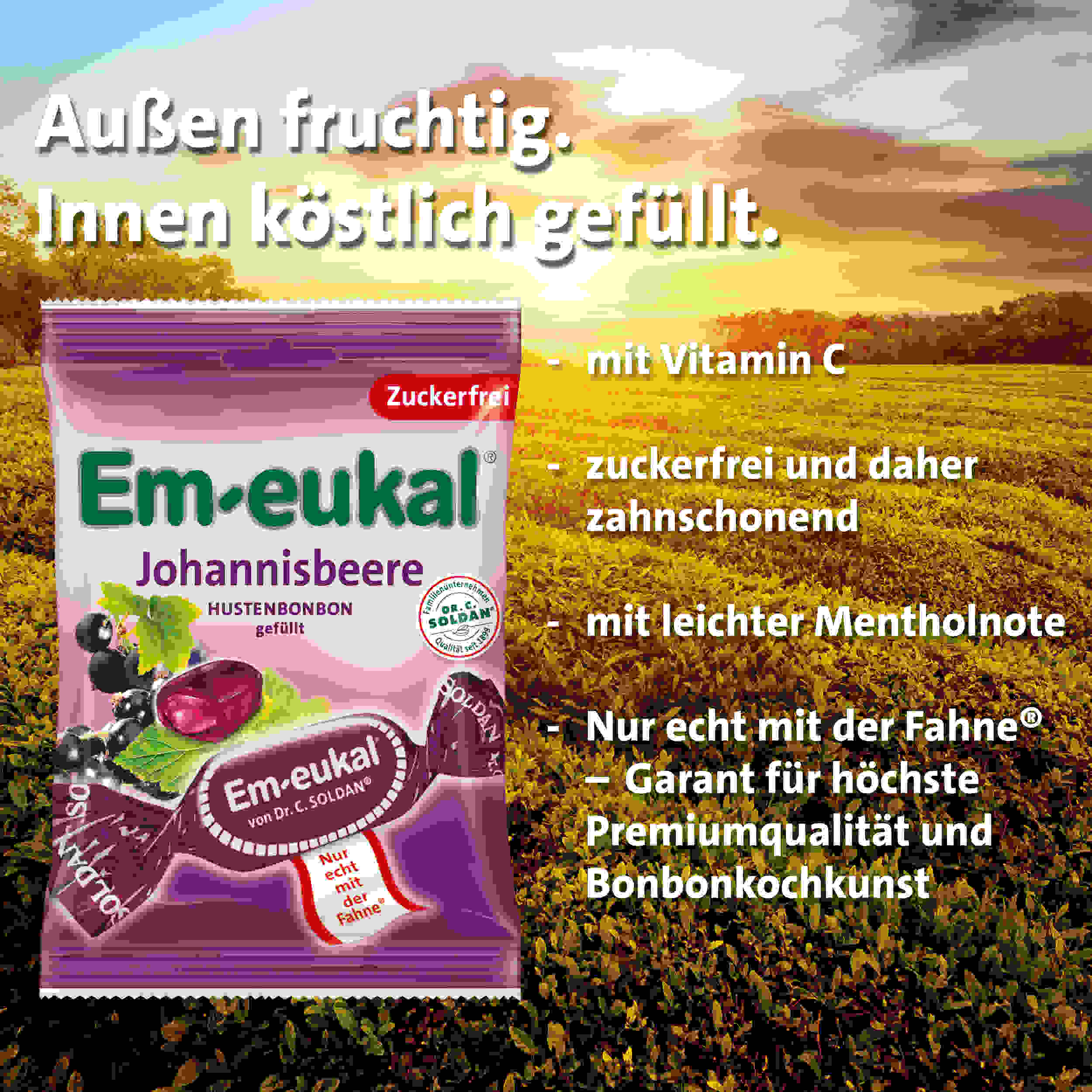 Em-eukal Johannisbeere gefüllt zfr. 75 g
