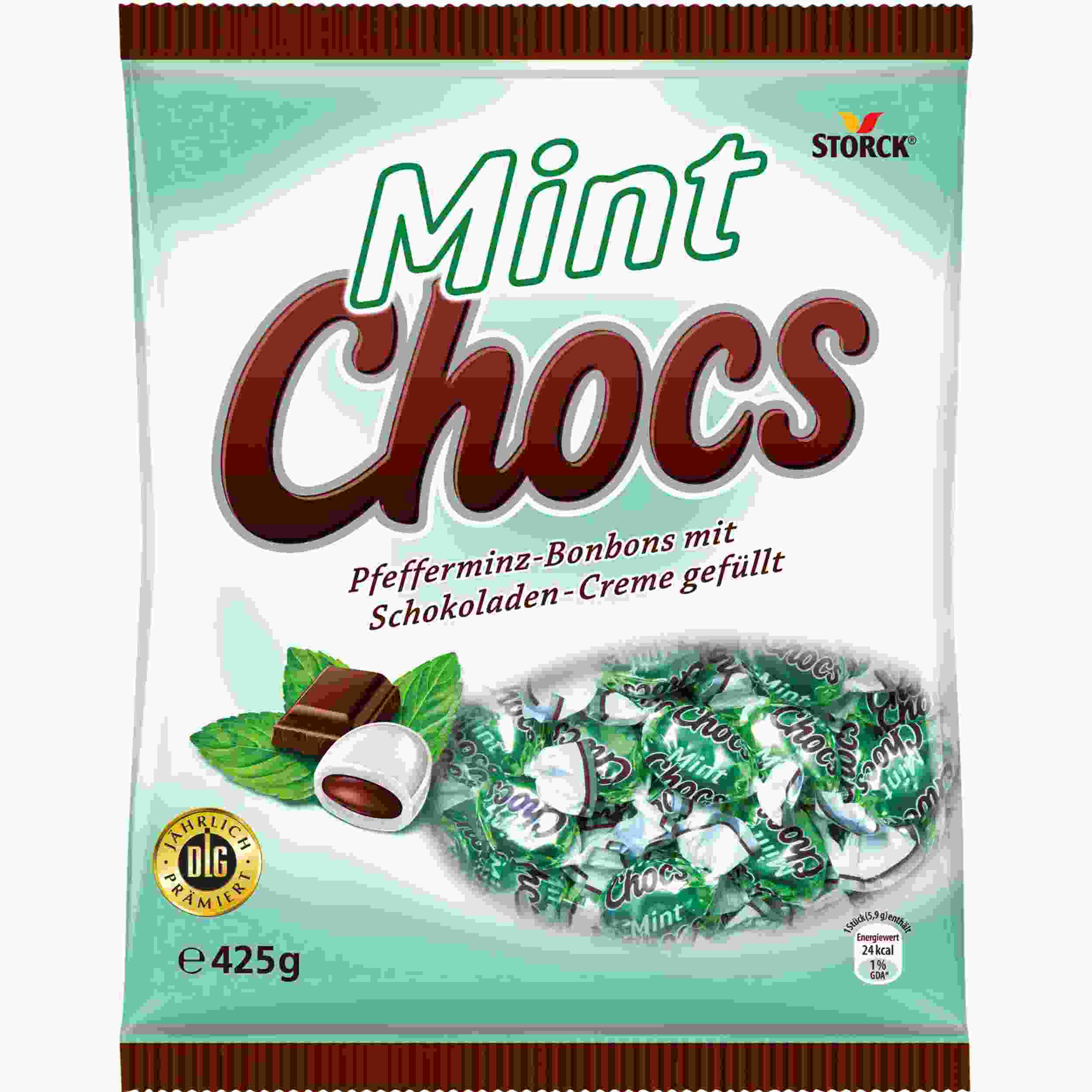 STORCK MINT CHOCS BONBON 425G BT