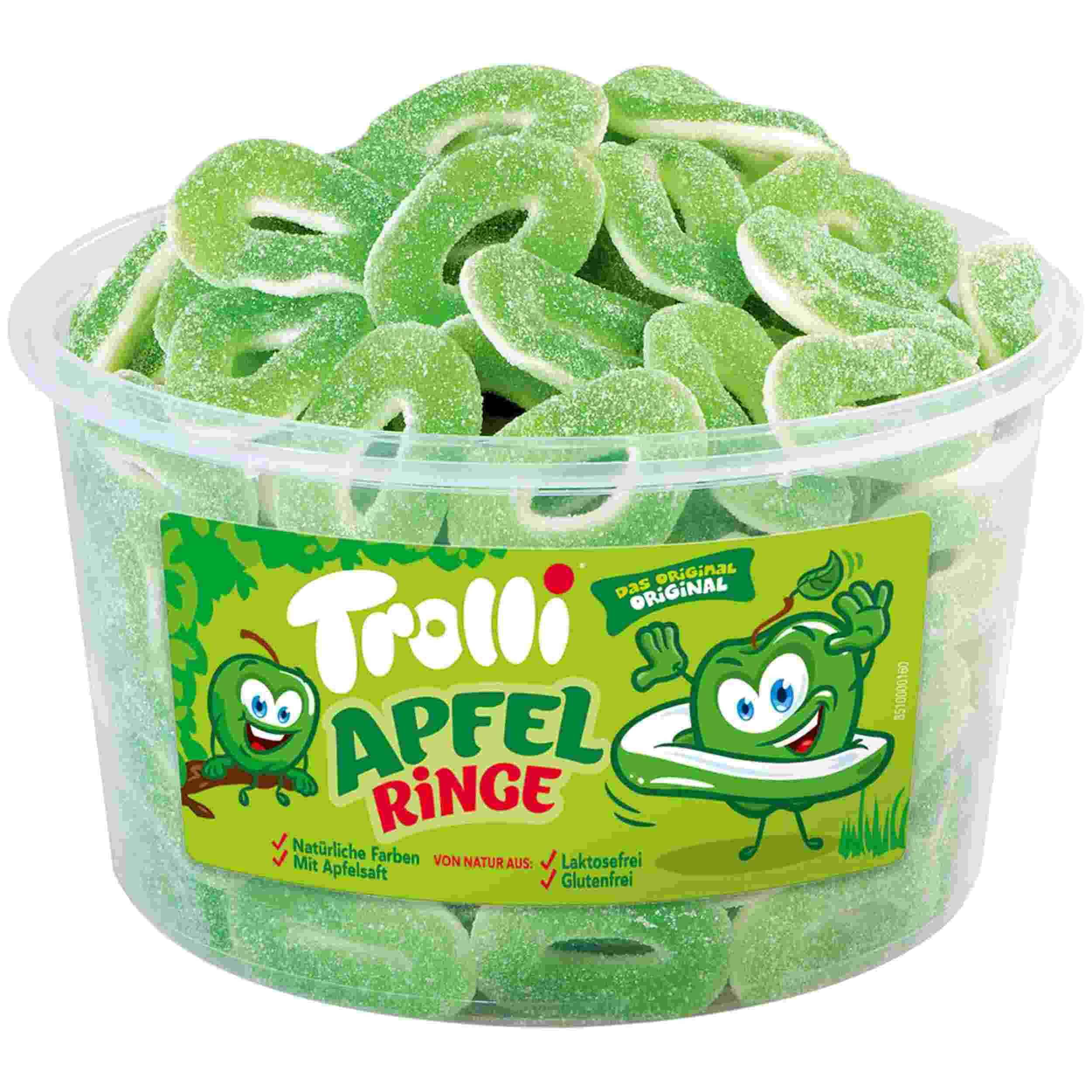 TROLLI SAURE APFELRINGE 150Stk.