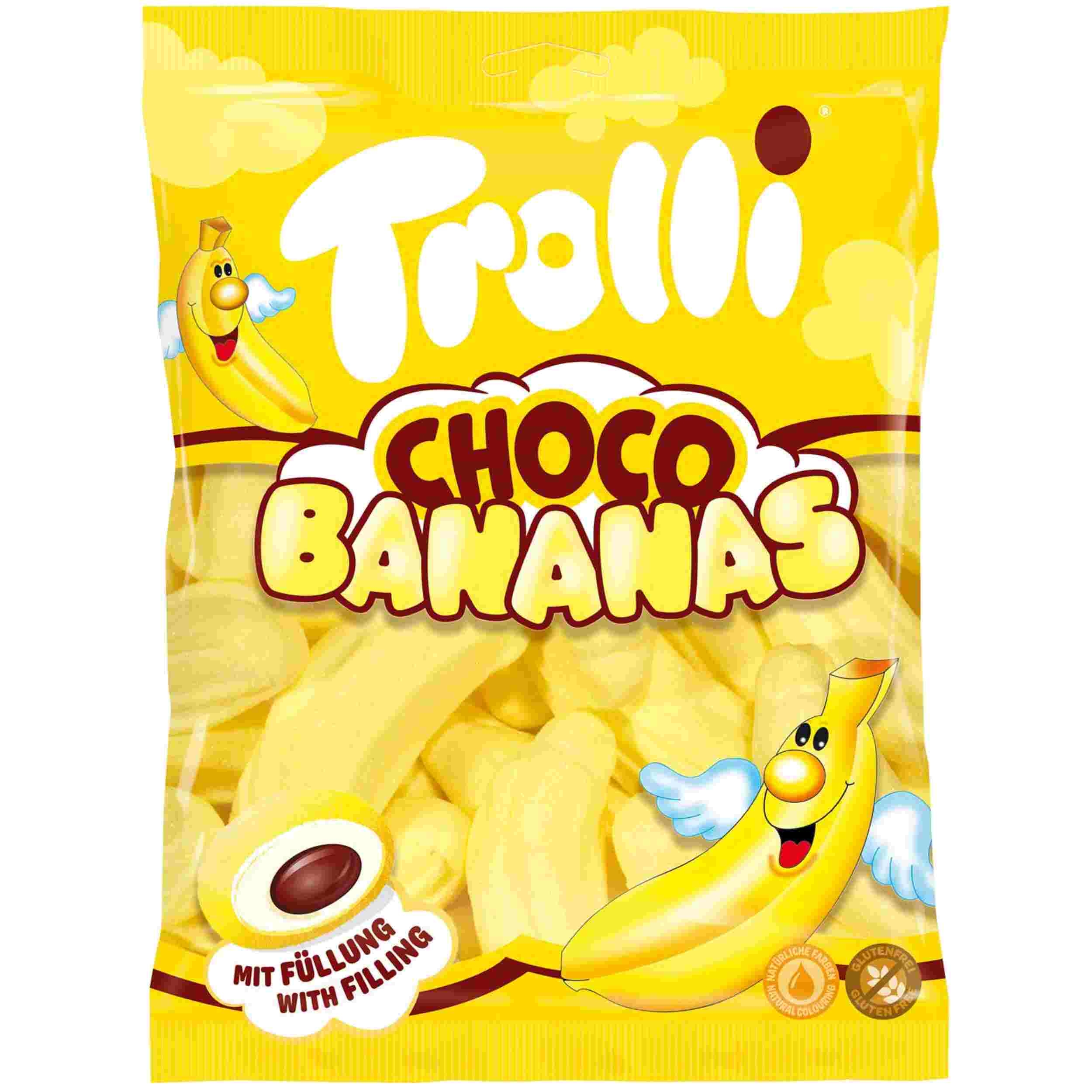 TROLLI CHOCO BANANAS 150g