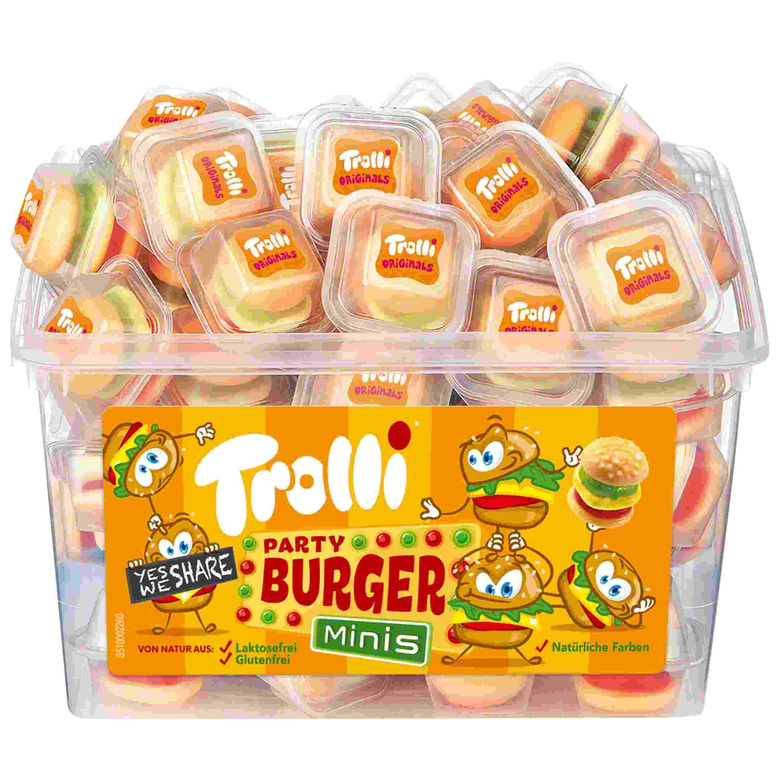 MEDERER PARTY BURGER MINIS 60Stk.