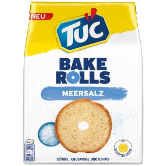 TUC BAKE ROLLS SEA SALT 150G BT