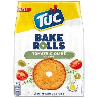 TUC BAKE ROLLS TOMAT.OLIVE 150G PK