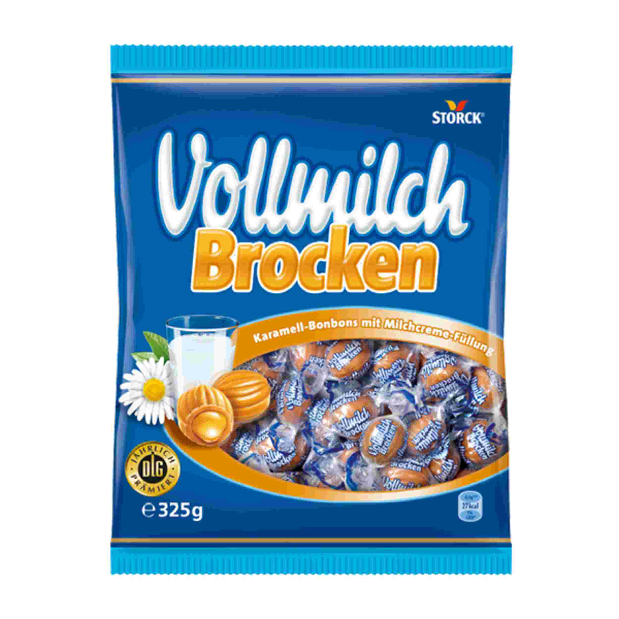 STORCK VOLLMILCH BROCKEN 325G BT