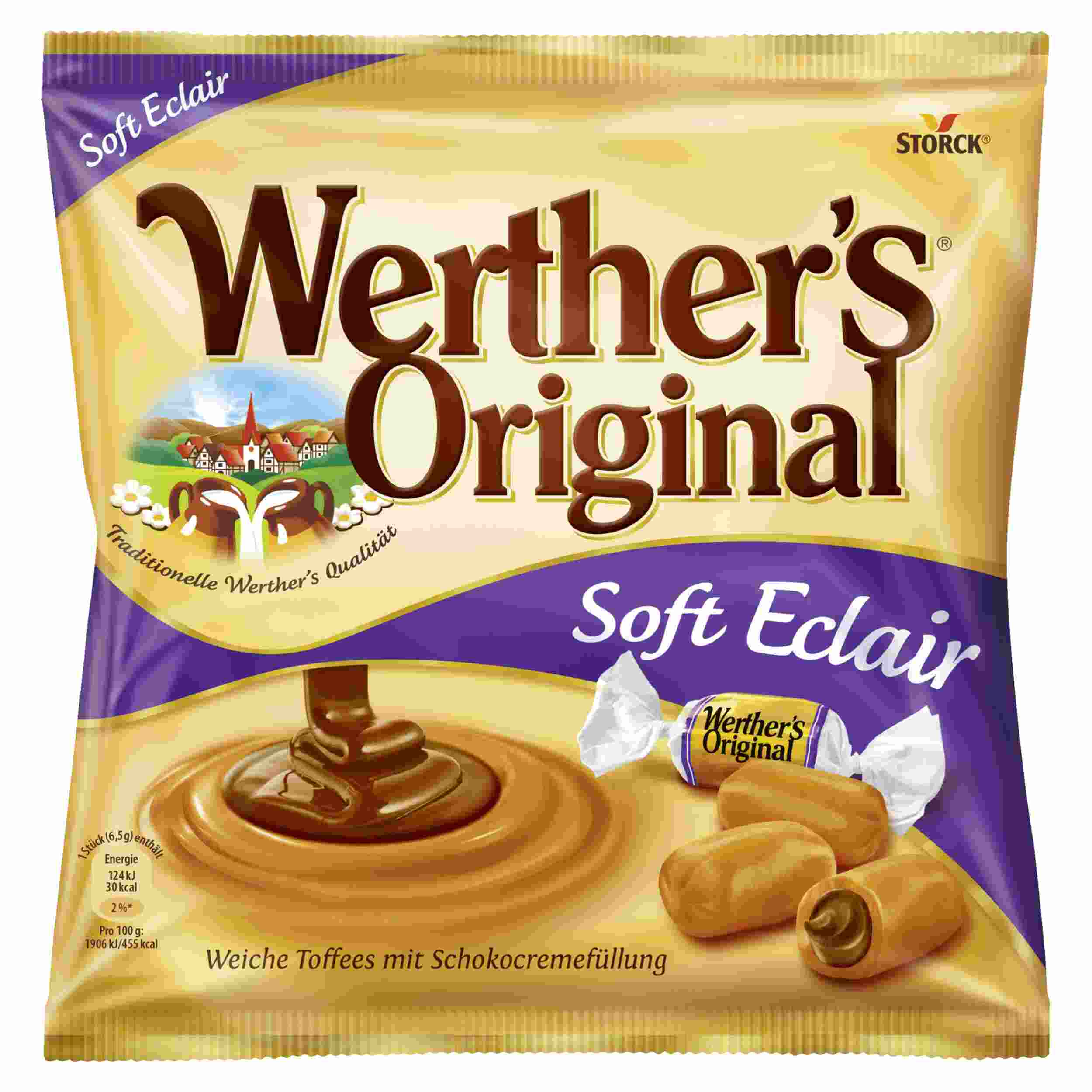 STORCK WERTHERS SOFT ECLAIR 180G BT
