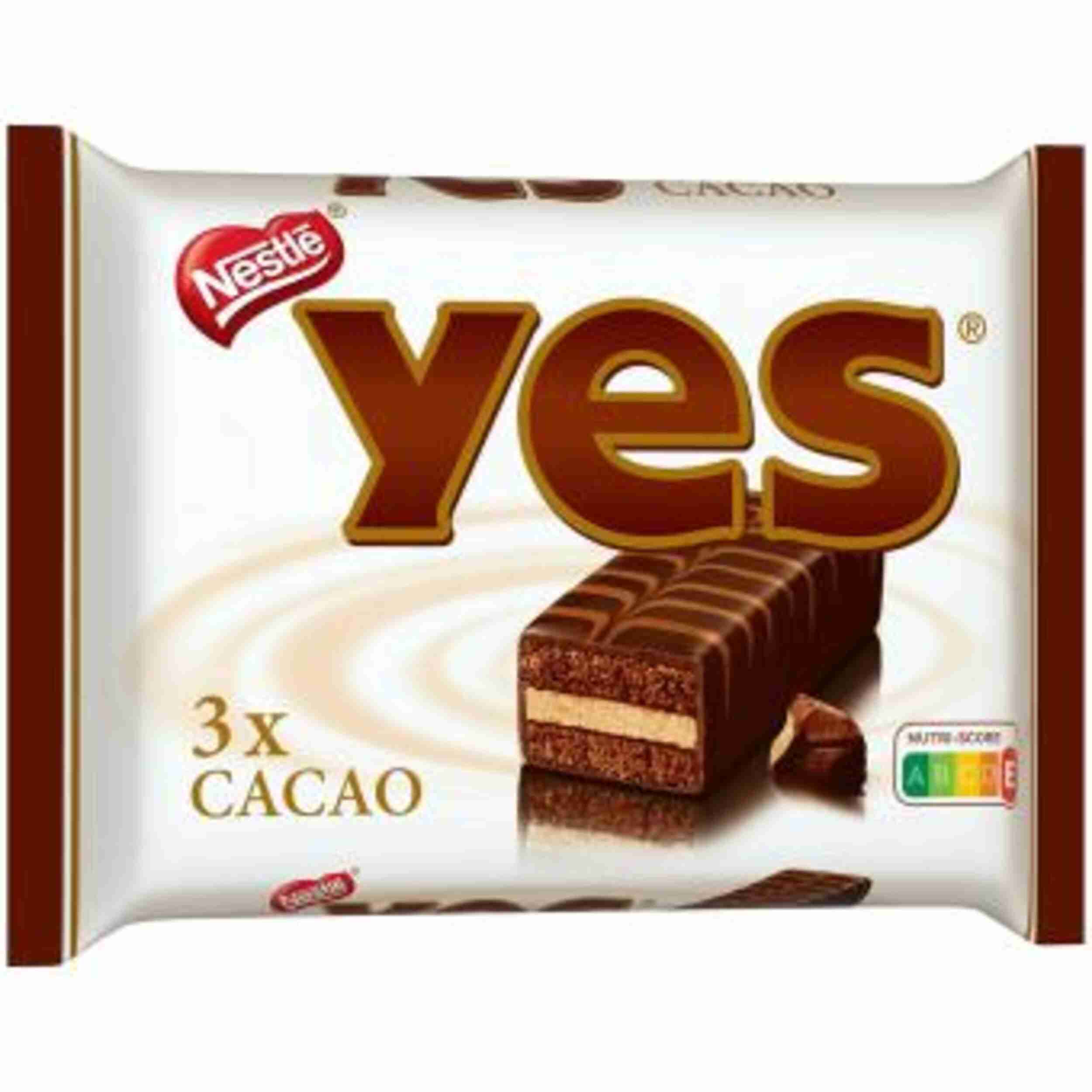 Nestlé YES Kuchenriegel Kakao 3er 96g