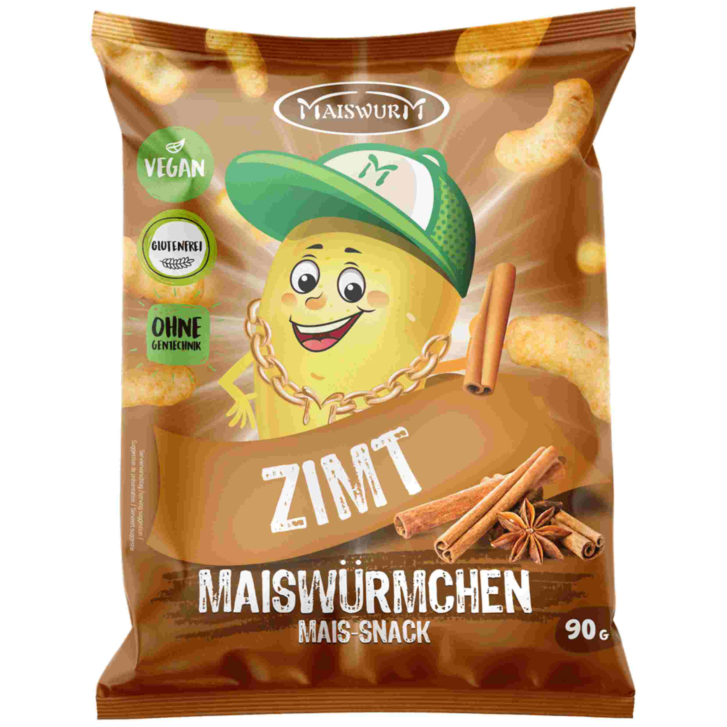Maiswürmchen Zimt 90g