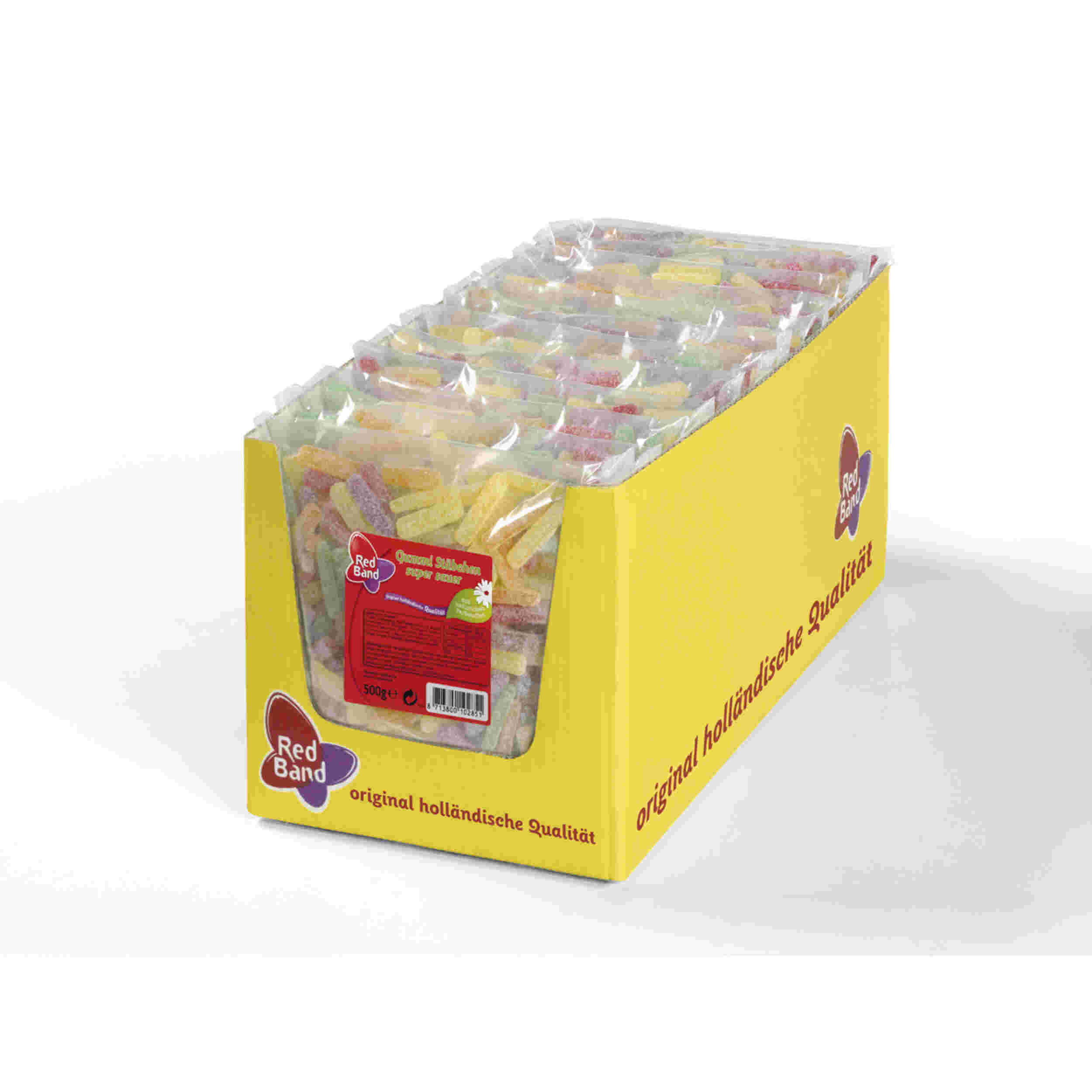 Red Band Gummi Stäbchen super sauer 500g