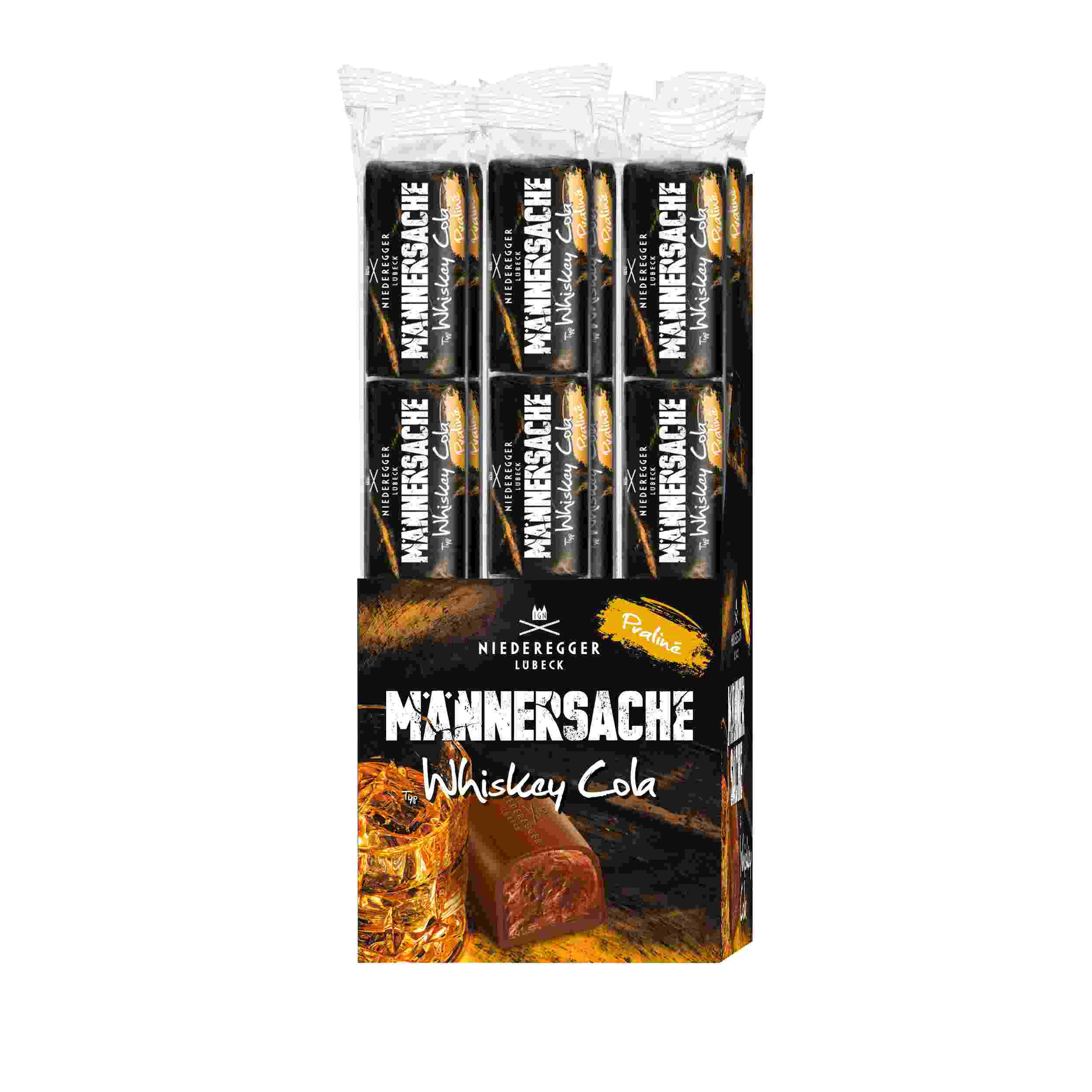 Niederegger Praliné Riegel Whiskey Cola 'Männersache' 50g