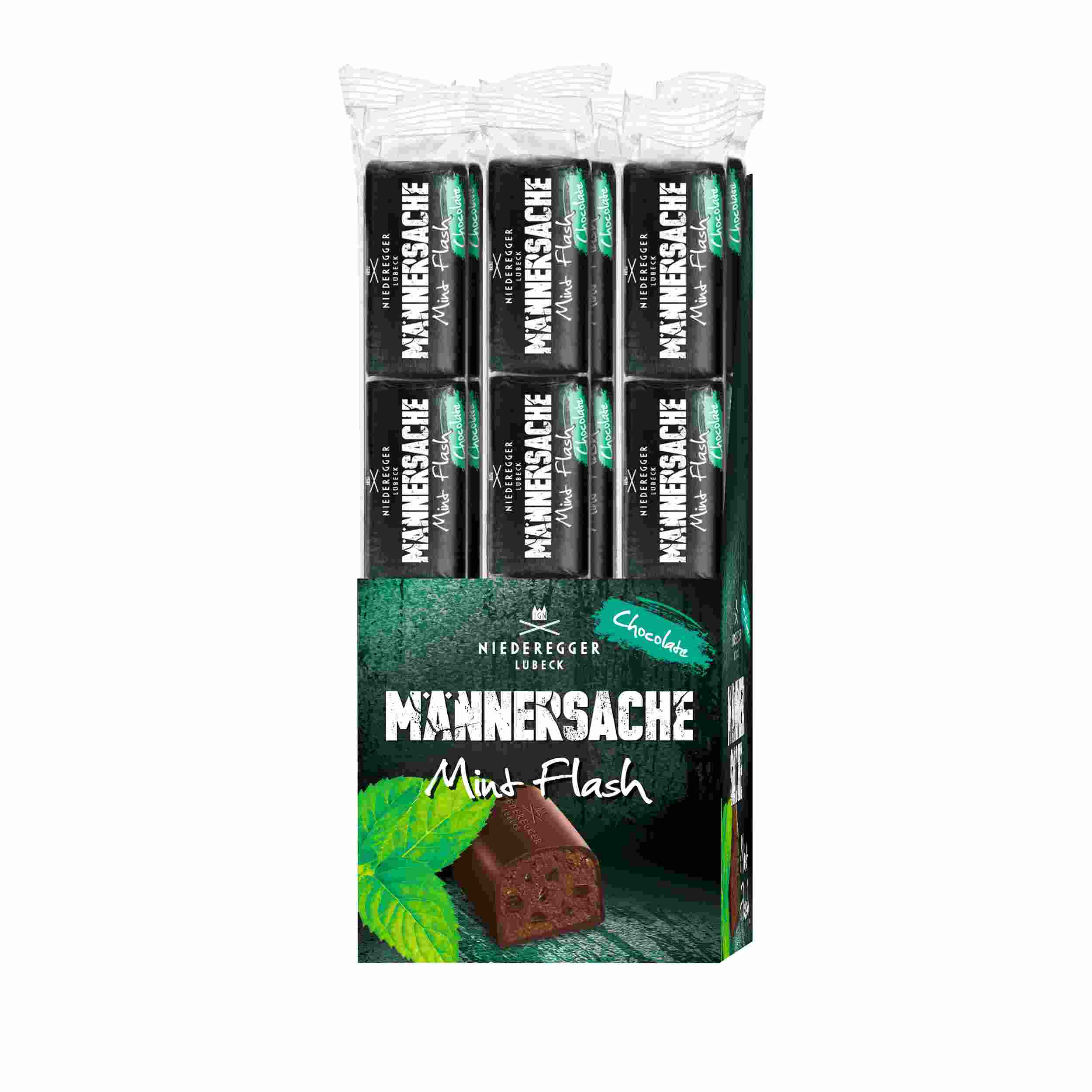 Niederegger Chocolate Riegel, WLC »Mint Flash« 50g