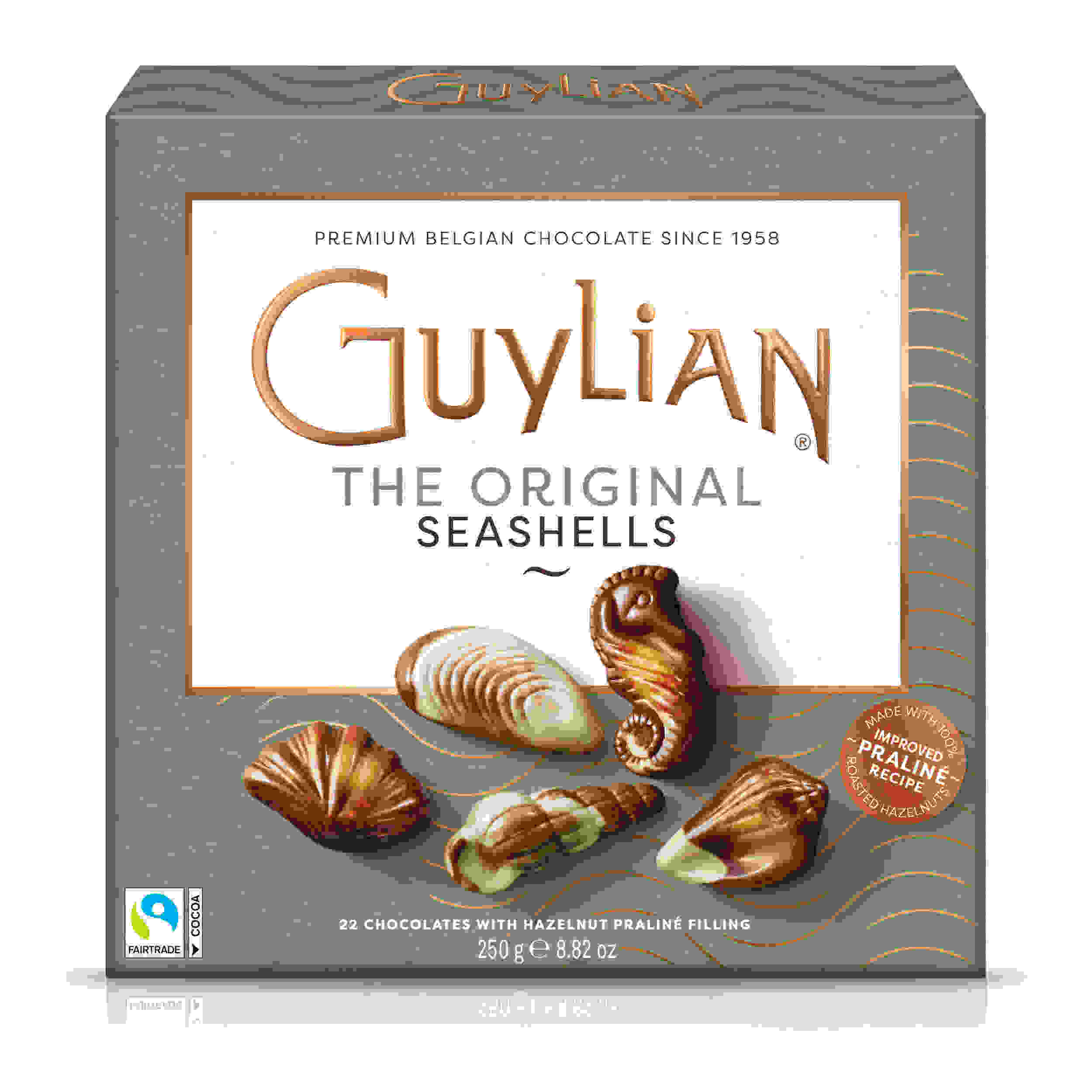Guylian Meeresfrüchte Nuss-Nougat 250 g-Packung