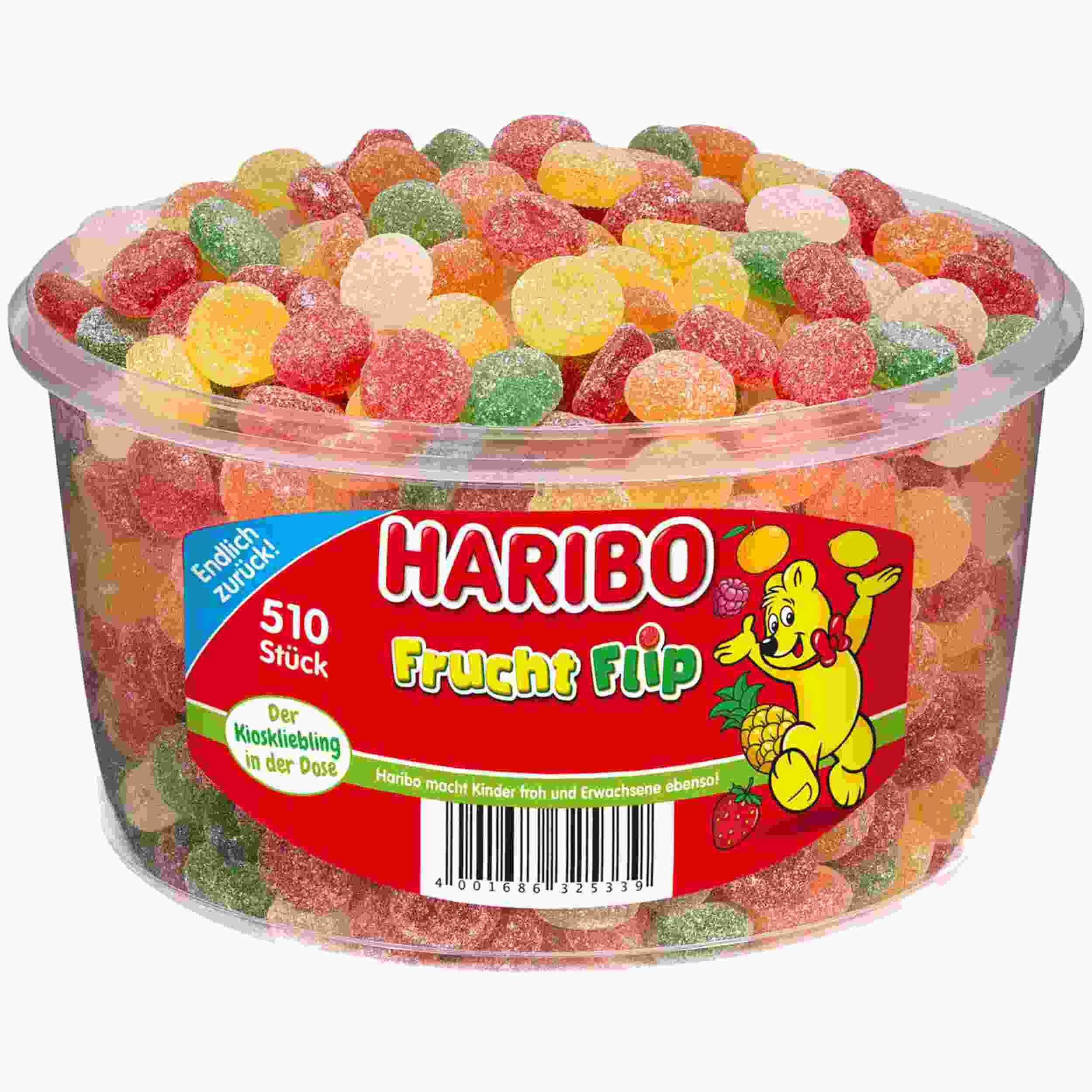 HARIBO FRUCHT FLIP RD 1275G DS