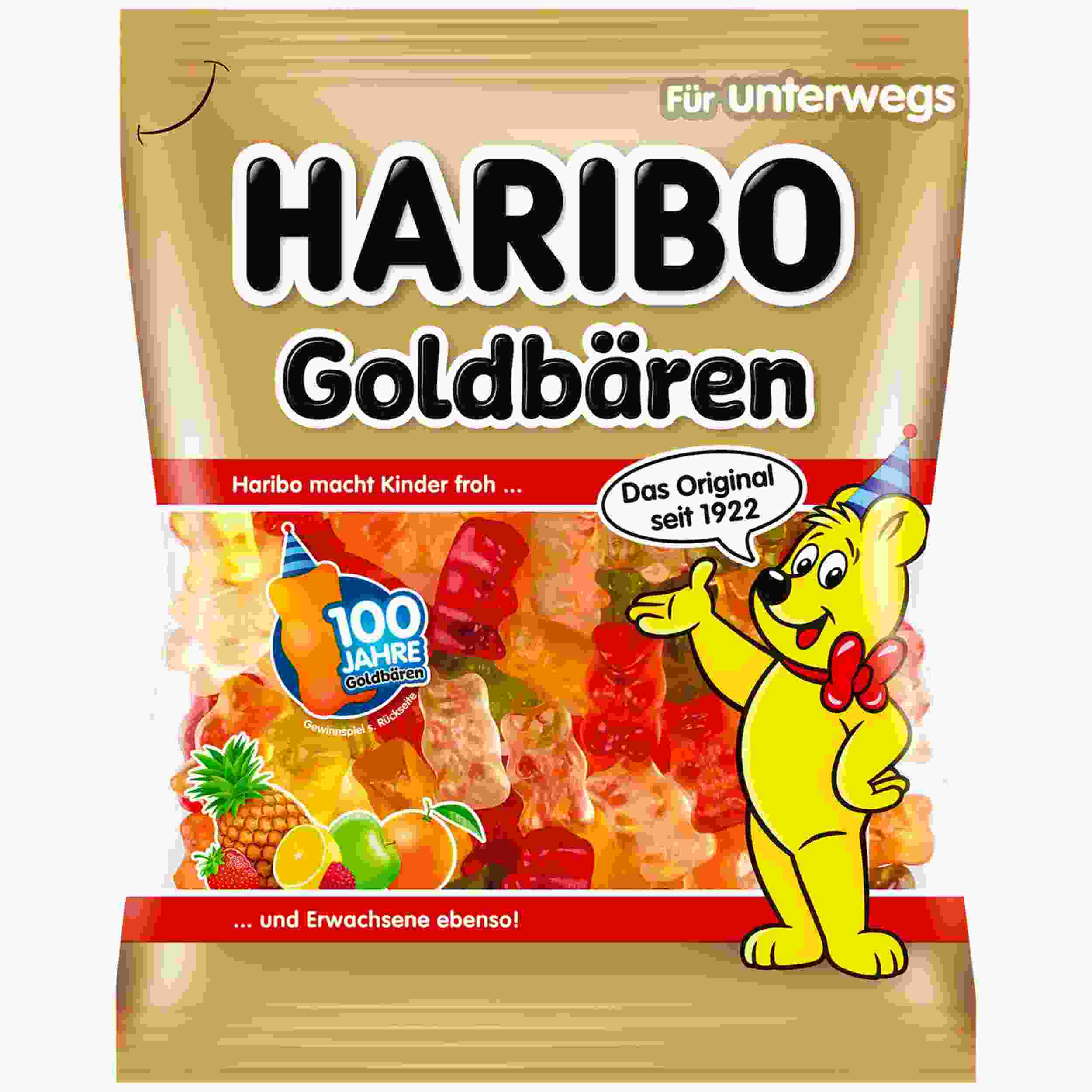 HARIBO GOLDBAEREN 100G BT