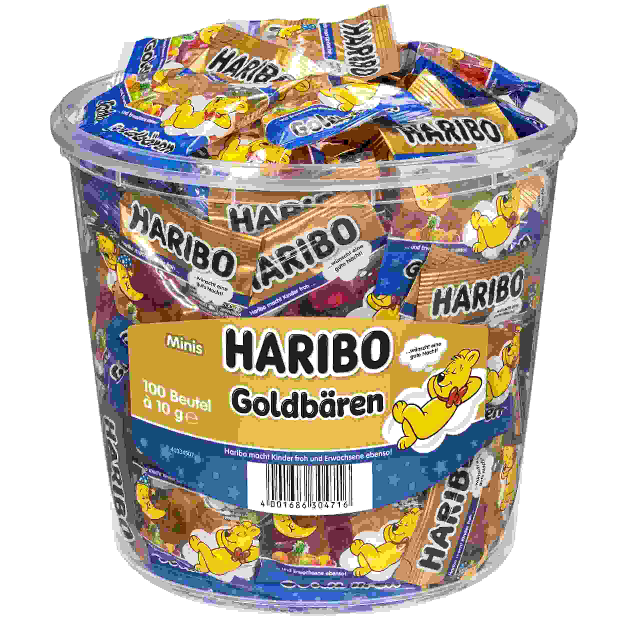 HARIBO GOLDBAEREN GUTE N. 1000G DS