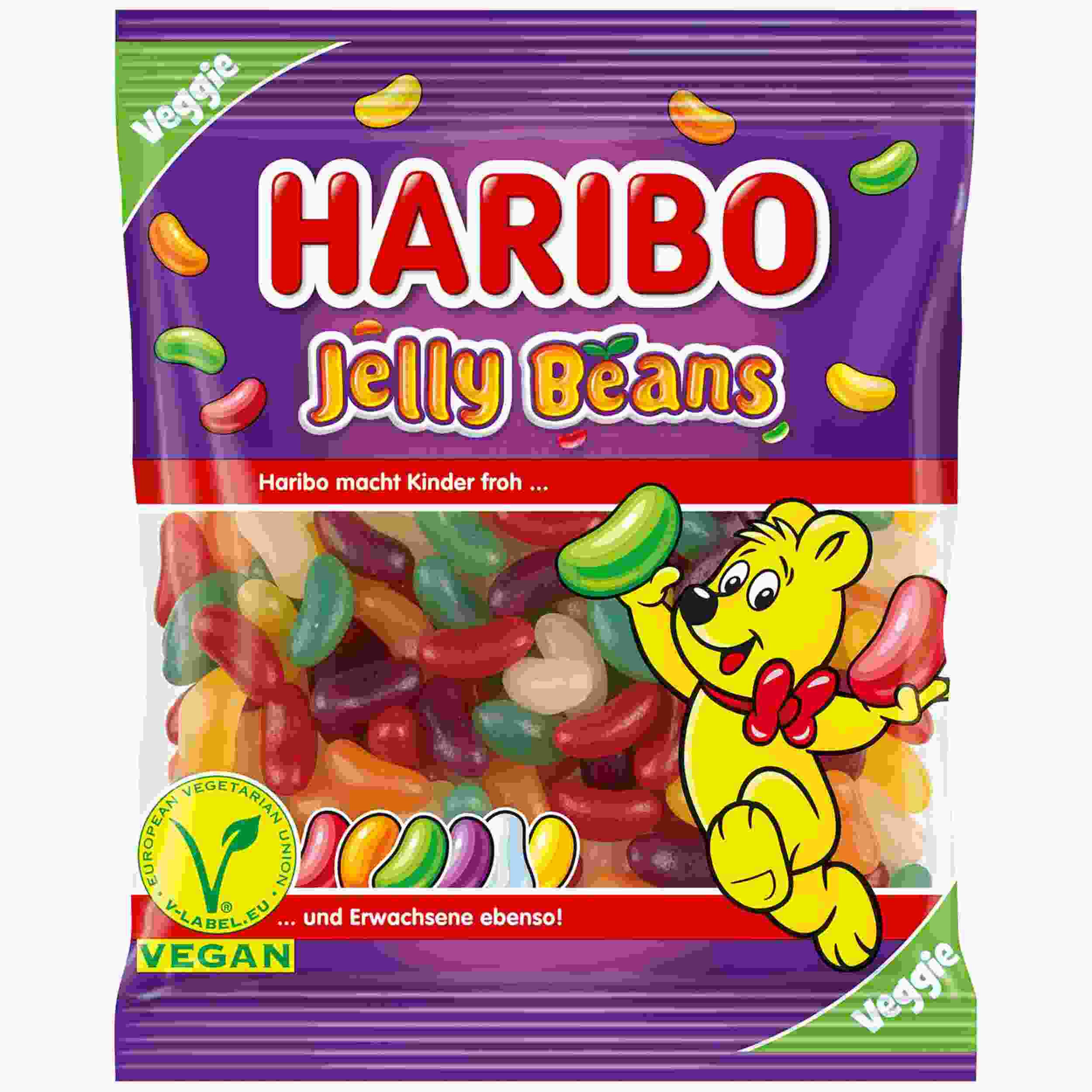 HARIBO JELLY BEANS VEGGIE 160G BT