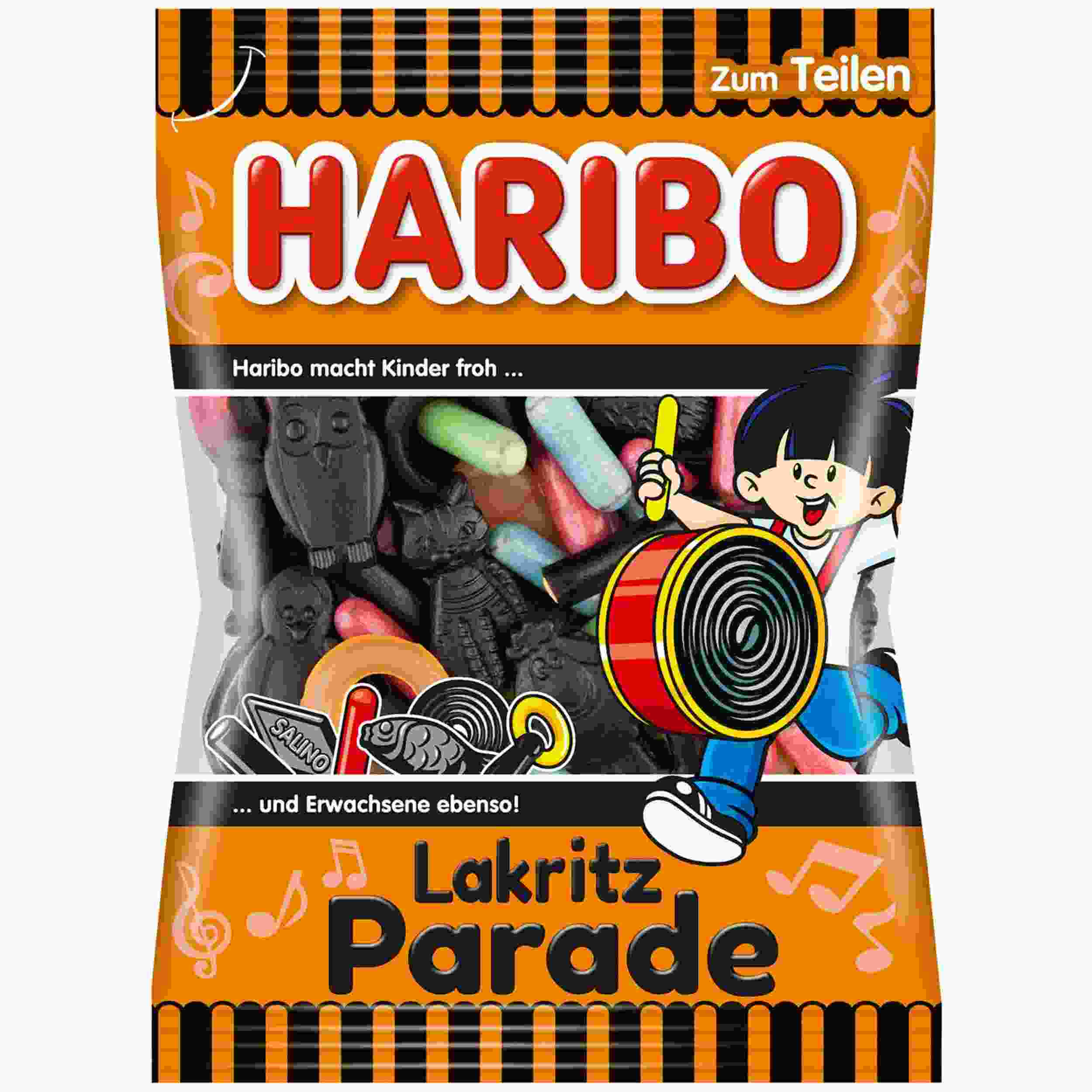 HARIBO LAKRITZ PARADE 175G BT
