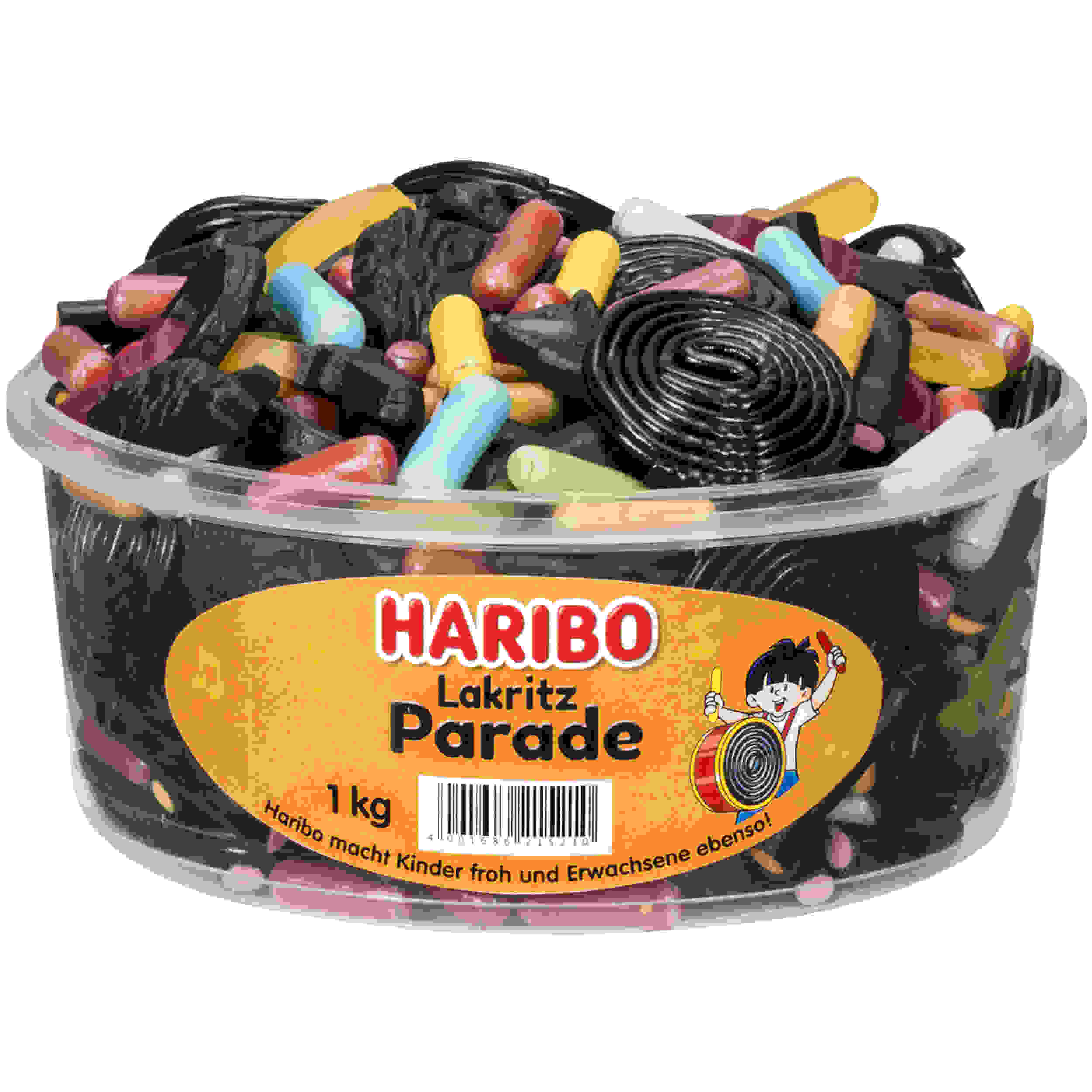 HARIBO LAKRITZ PARADE 750G DS