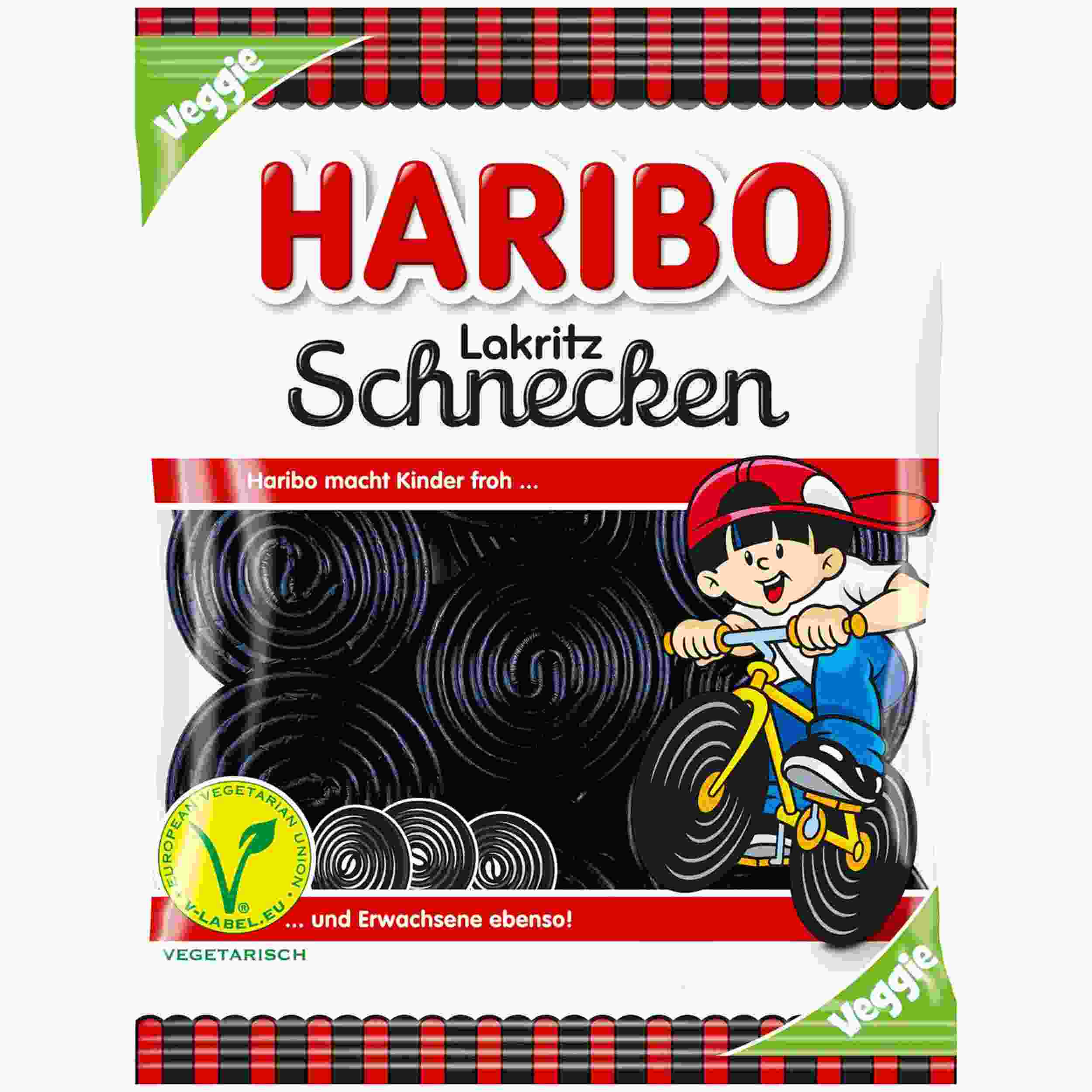 HARIBO LAKRITZ SCHNECKEN 175G BT