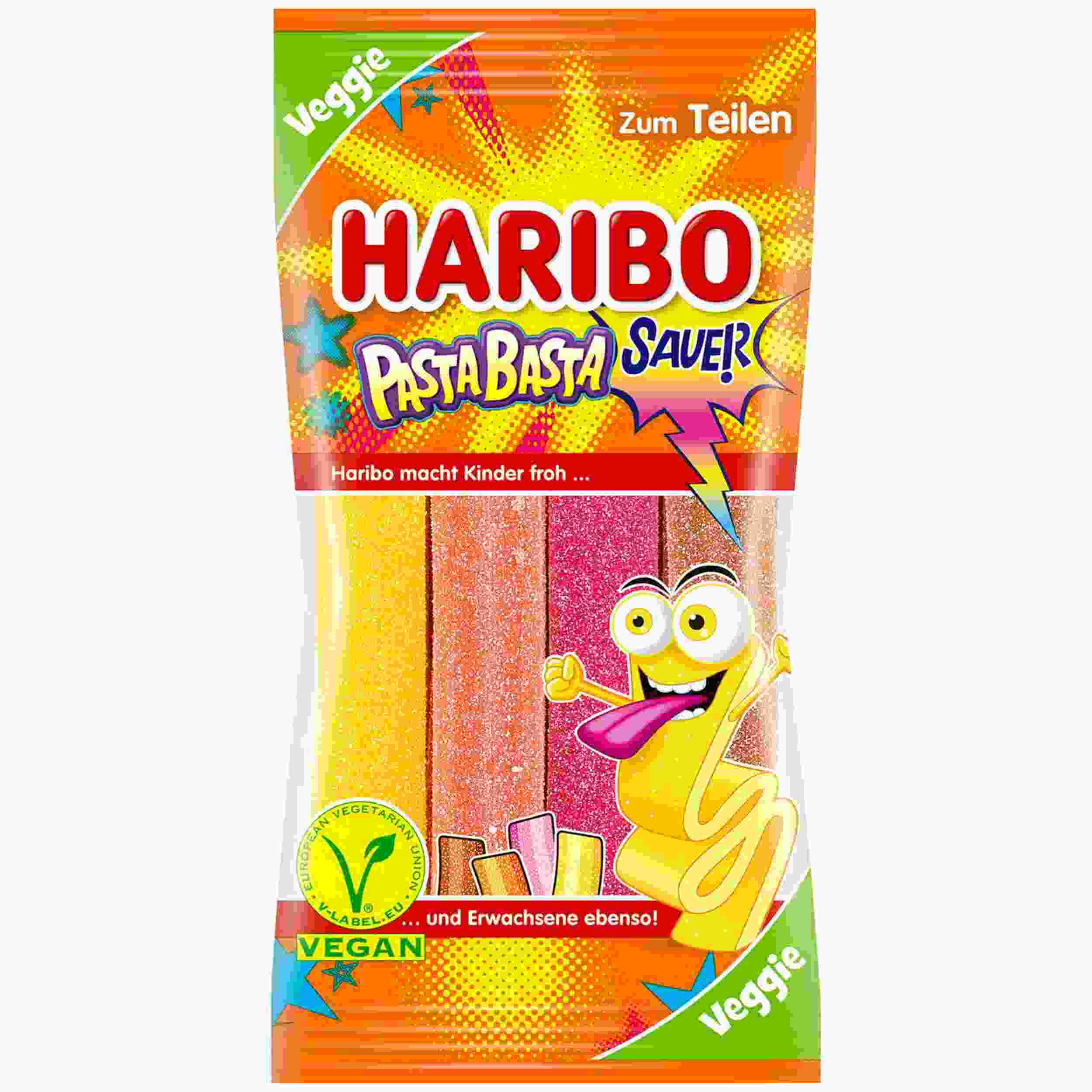 HARIBO PASTA BASTA SAUER 160G BT